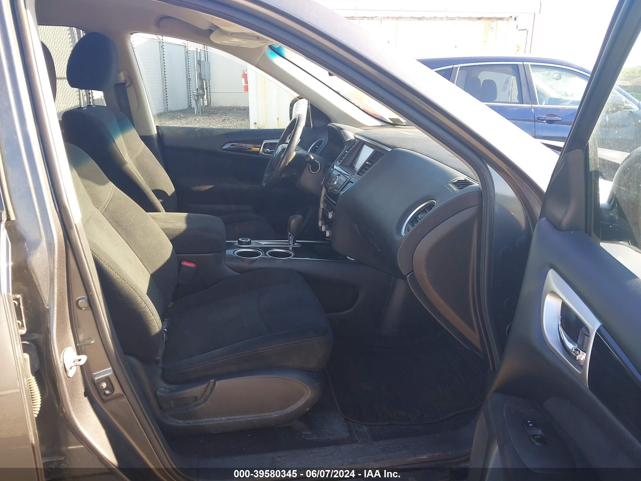 2015 Nissan Pathfinder Platinum/s/sl/sv Gray vin: 5N1AR2MM8FC633898