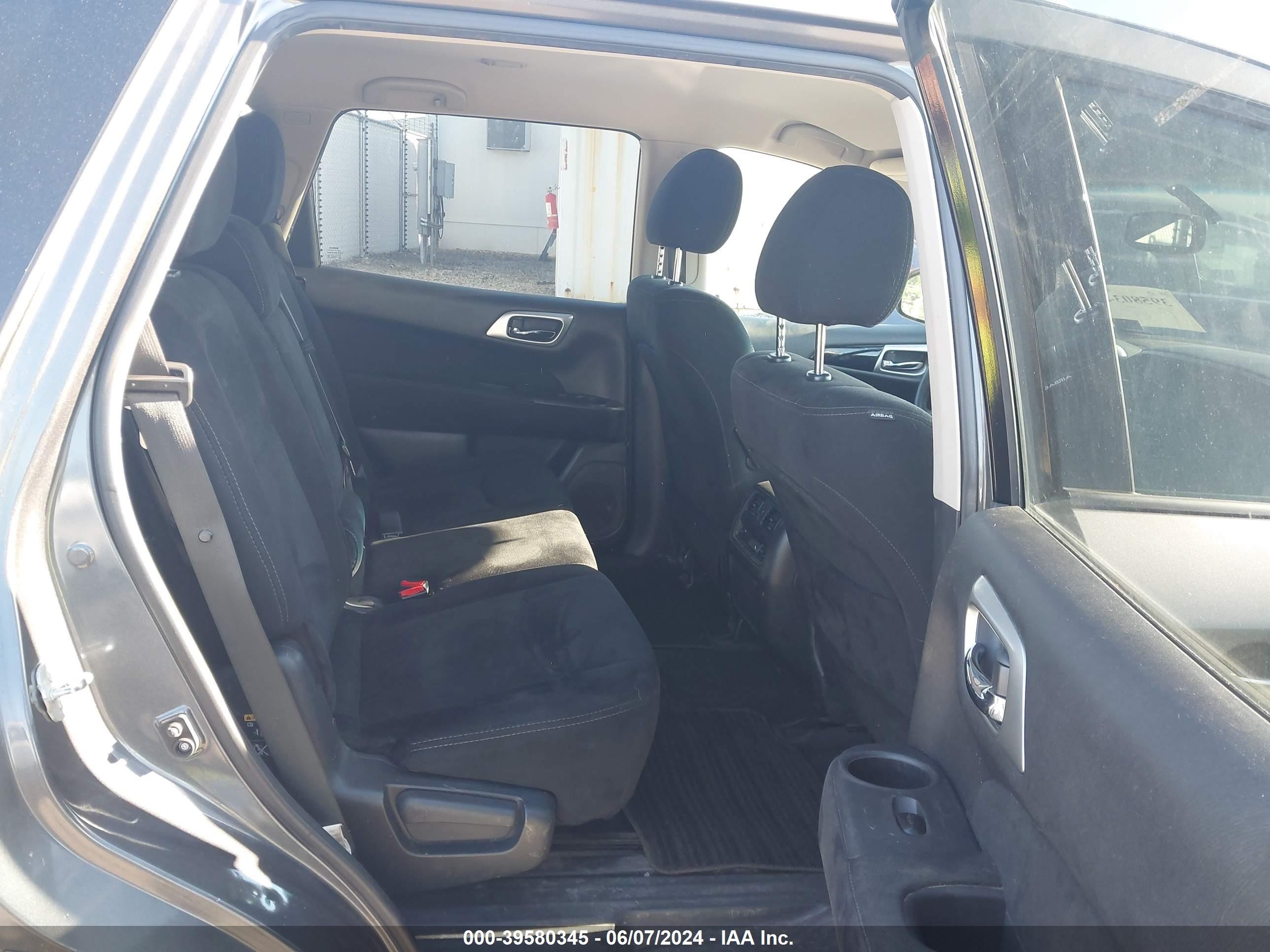 2015 Nissan Pathfinder Platinum/s/sl/sv Gray vin: 5N1AR2MM8FC633898