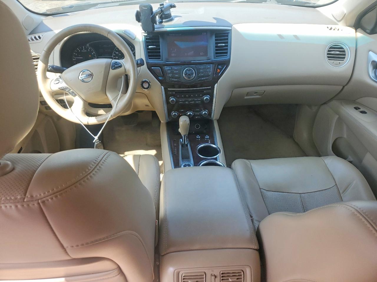 2015 Nissan Pathfinder S Blue vin: 5N1AR2MM8FC639653