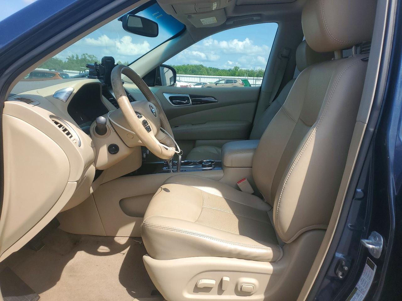 2015 Nissan Pathfinder S Blue vin: 5N1AR2MM8FC639653