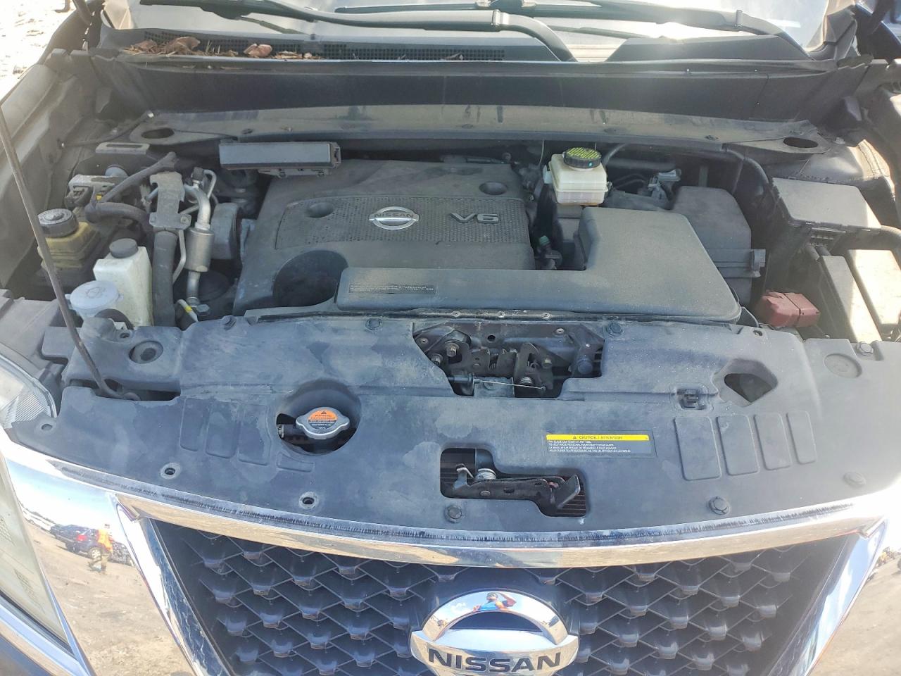 2015 Nissan Pathfinder S Blue vin: 5N1AR2MM8FC639653