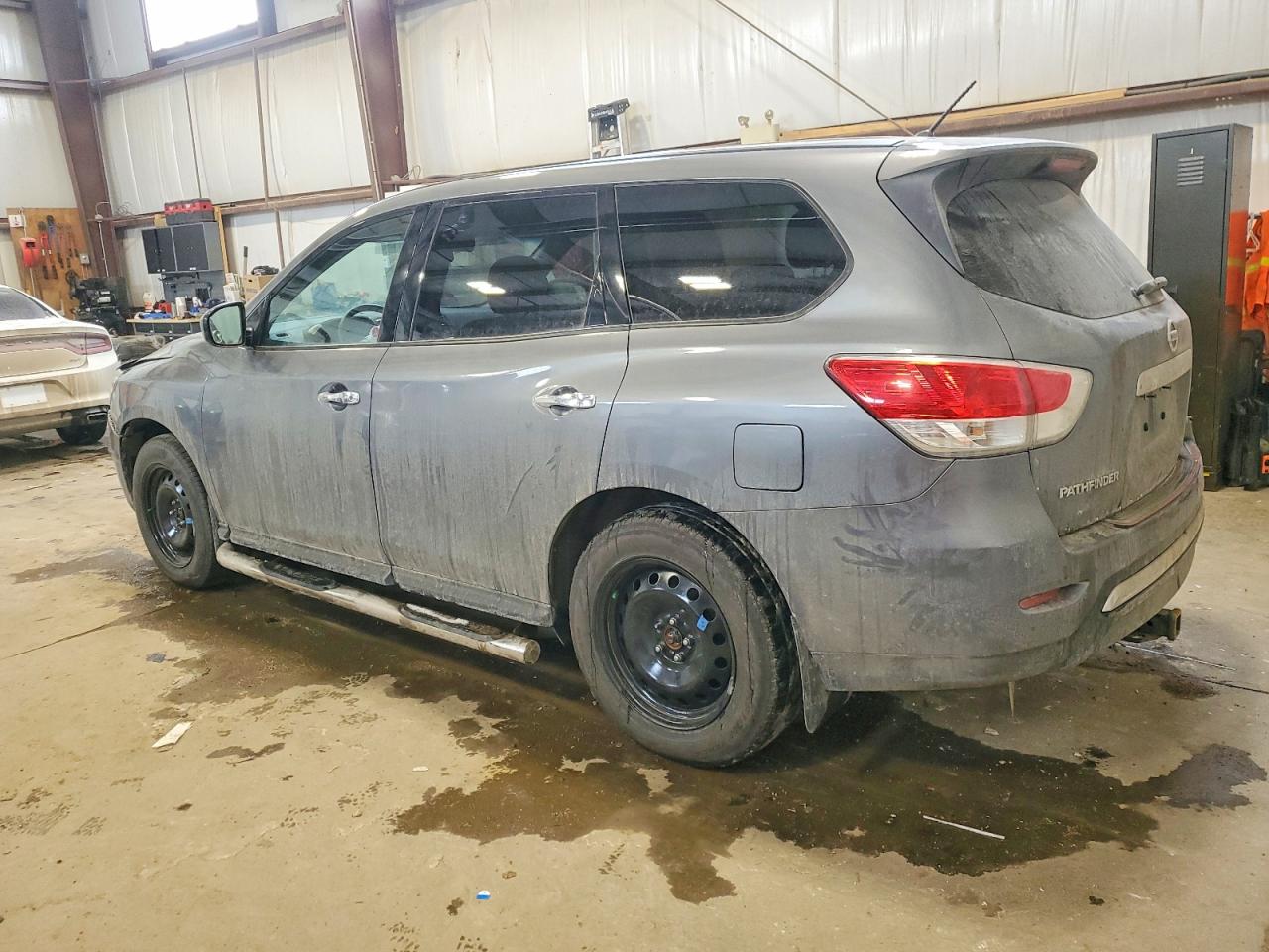 2015 Nissan Pathfinder S Gray vin: 5N1AR2MM8FC653214