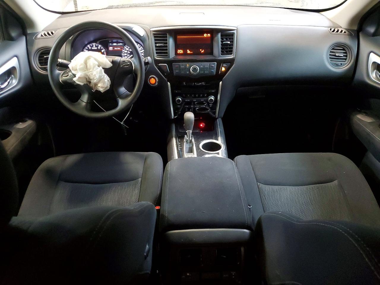 2015 Nissan Pathfinder S Gray vin: 5N1AR2MM8FC653214