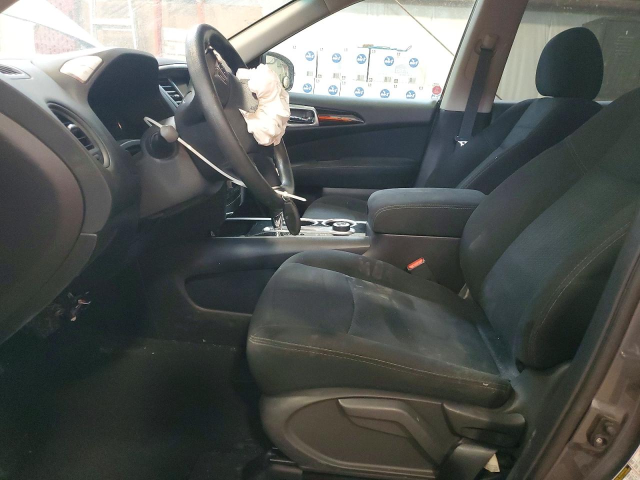 2015 Nissan Pathfinder S Gray vin: 5N1AR2MM8FC653214