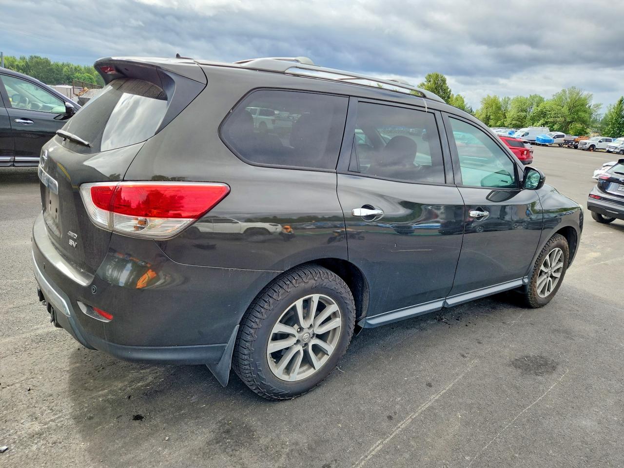 2015 Nissan Pathfinder Sv Угольный vin: 5N1AR2MM8FC653617
