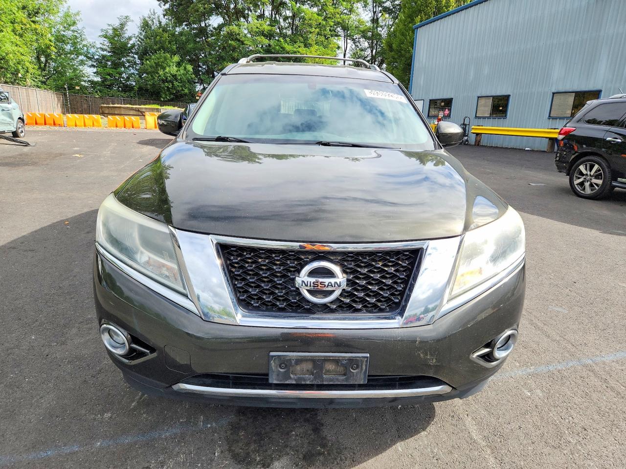 2015 Nissan Pathfinder Sv Угольный vin: 5N1AR2MM8FC653617