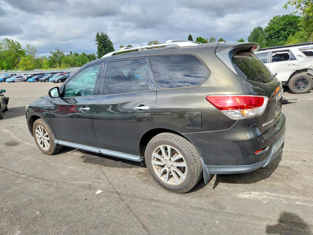 2015 Nissan Pathfinder Sv Угольный vin: 5N1AR2MM8FC653617