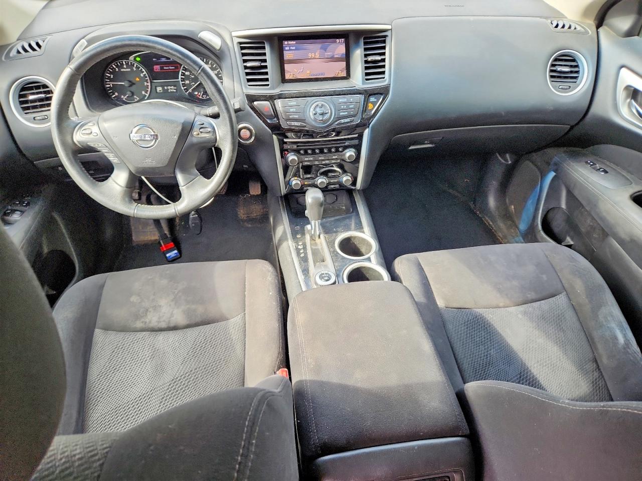 2015 Nissan Pathfinder Sv Угольный vin: 5N1AR2MM8FC653617