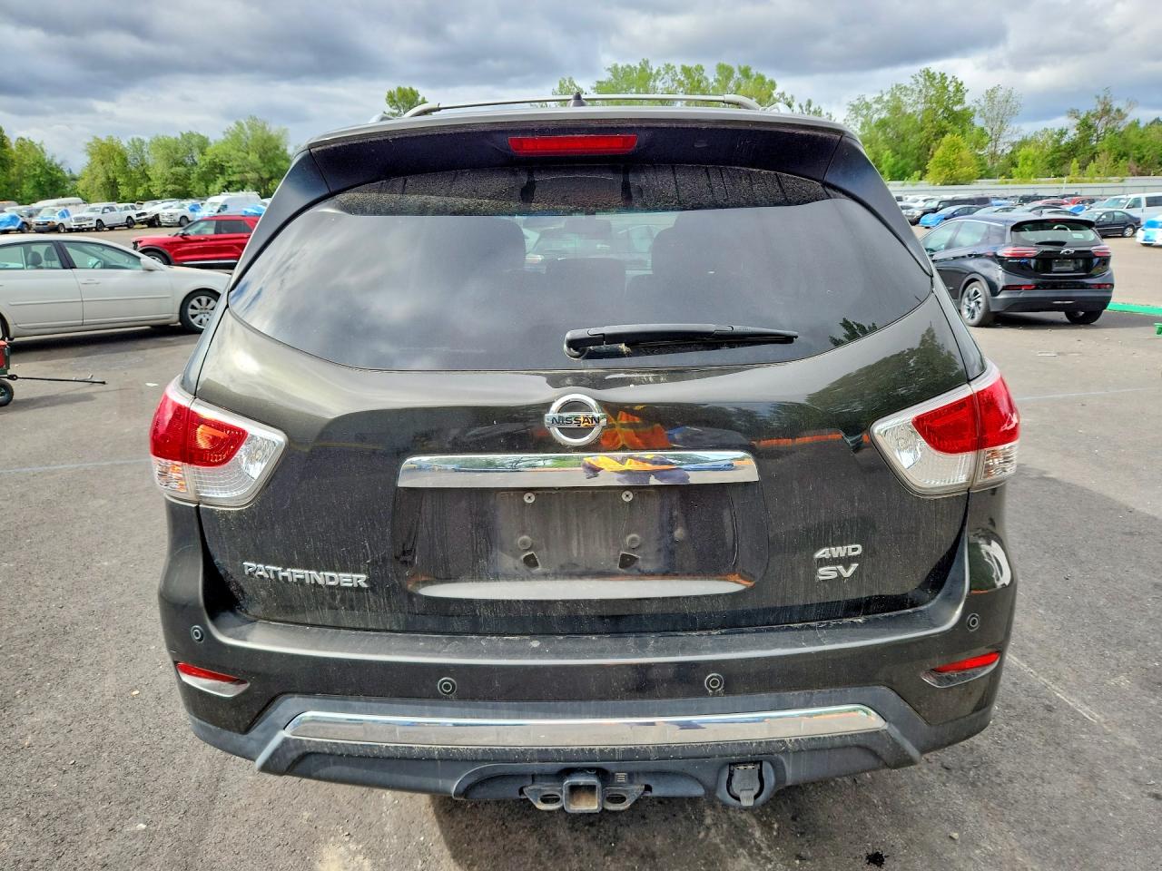 2015 Nissan Pathfinder Sv Угольный vin: 5N1AR2MM8FC653617