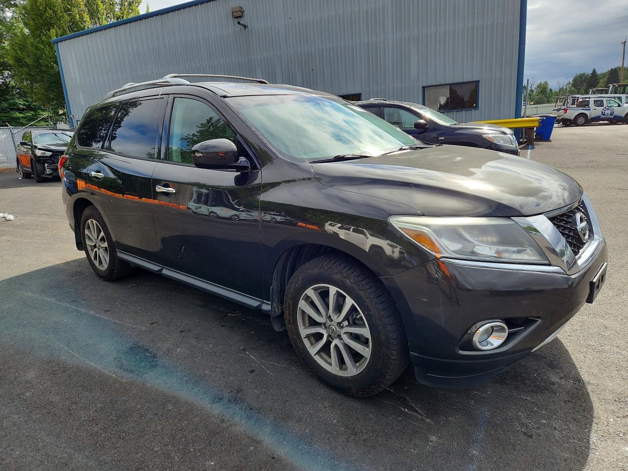 2015 Nissan Pathfinder Sv Угольный vin: 5N1AR2MM8FC653617