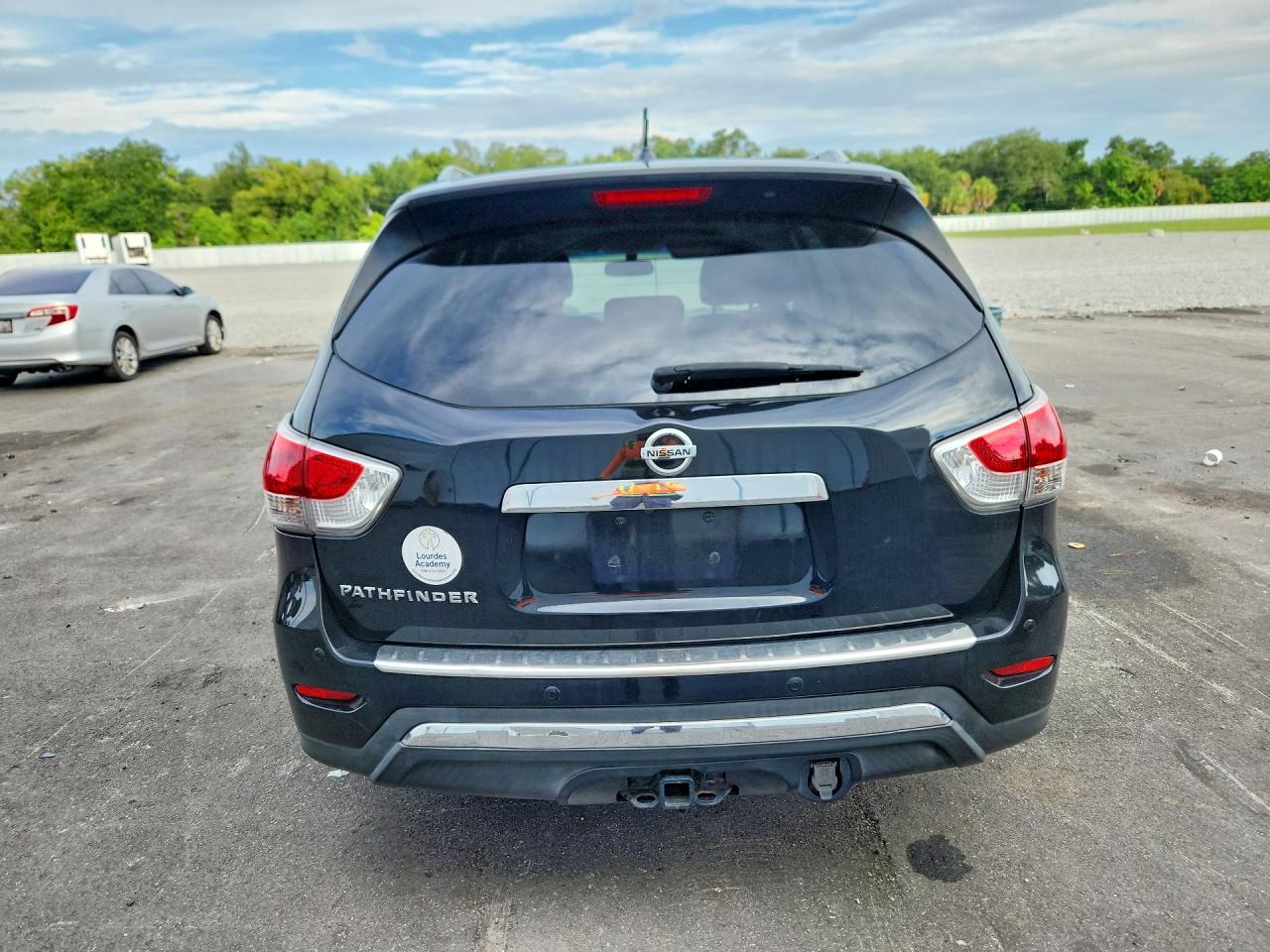 2015 Nissan Pathfinder Sl Black vin: 5N1AR2MM8FC656341
