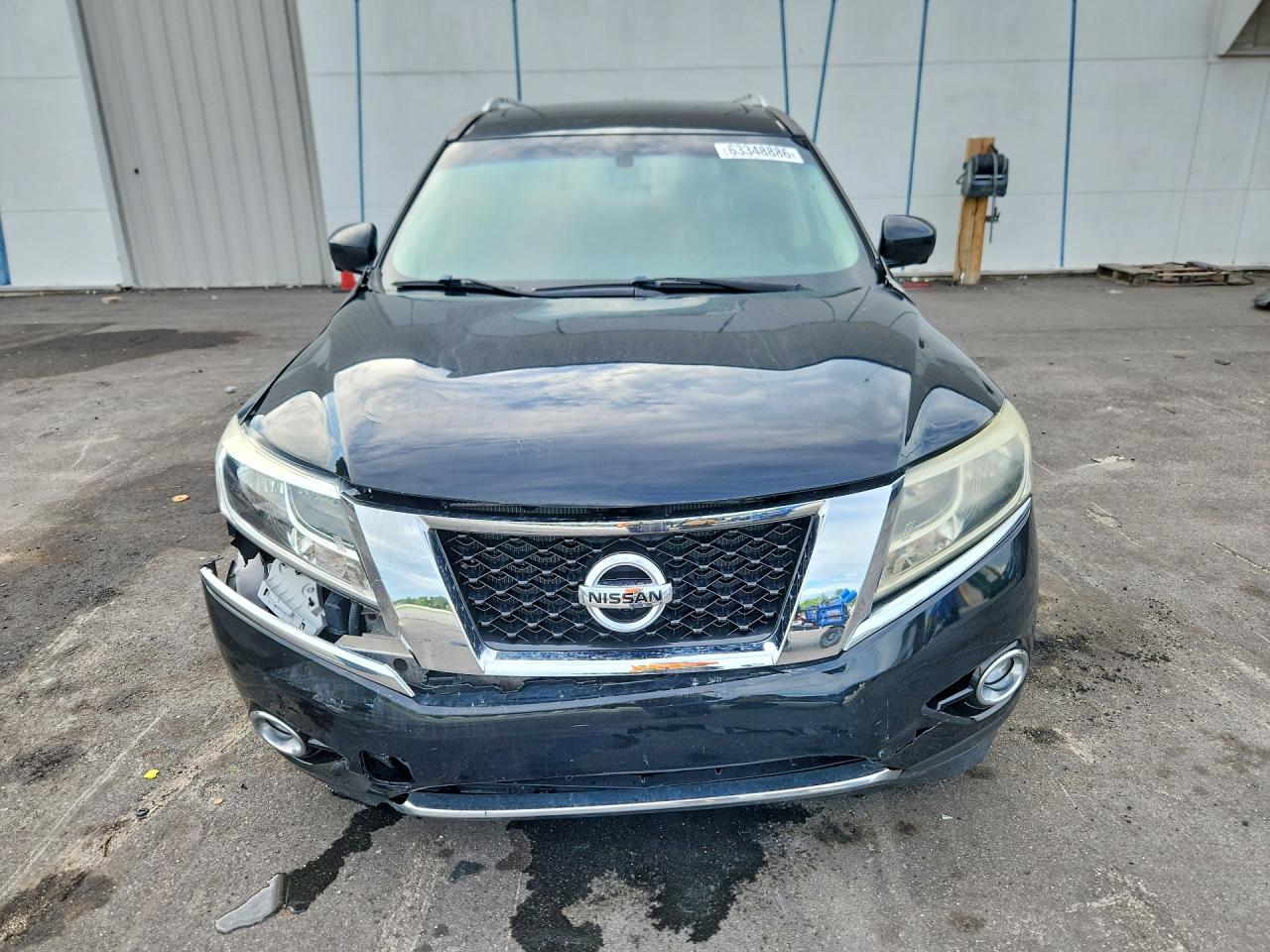 2015 Nissan Pathfinder Sl Black vin: 5N1AR2MM8FC656341