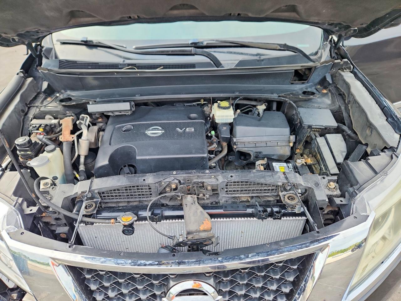 2015 Nissan Pathfinder Sl Black vin: 5N1AR2MM8FC656341