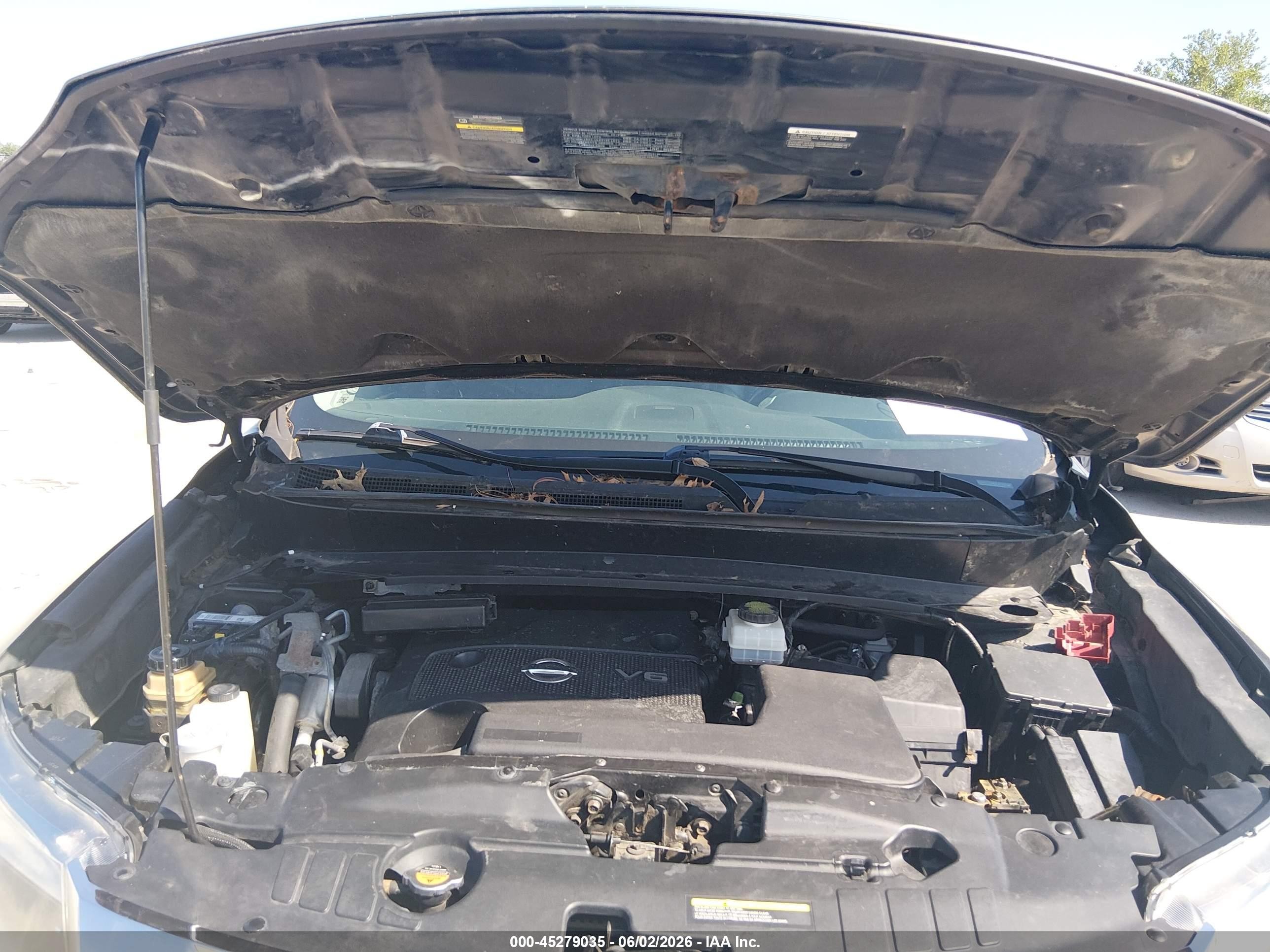 2015 Nissan Pathfinder Platinum Gray vin: 5N1AR2MM8FC667551