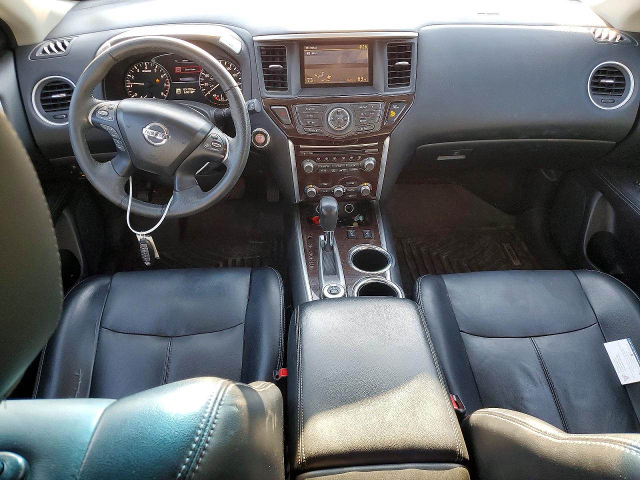 2015 Nissan Pathfinder Sl Silver vin: 5N1AR2MM8FC686407