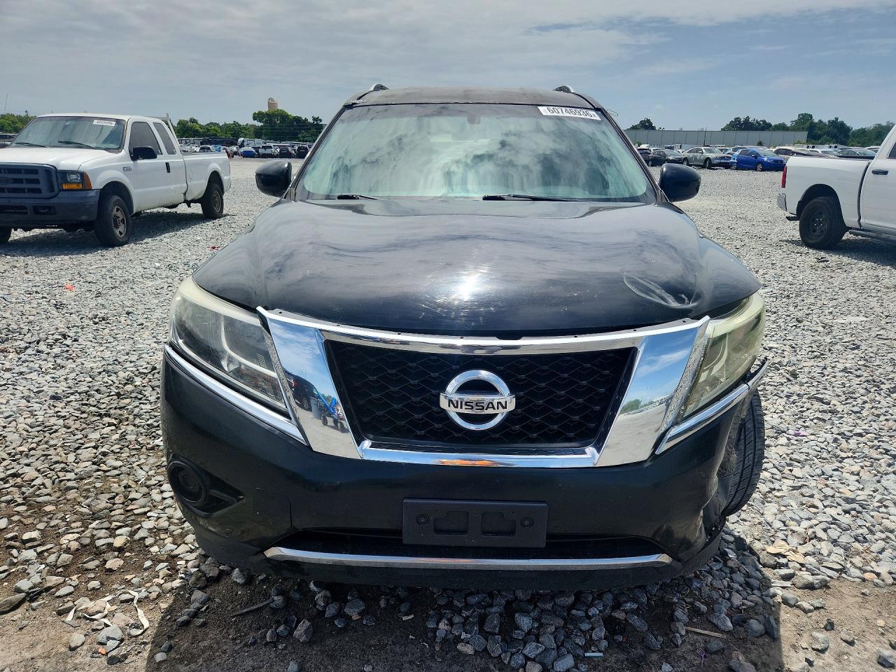 2015 Nissan Pathfinder S Black vin: 5N1AR2MM8FC703710