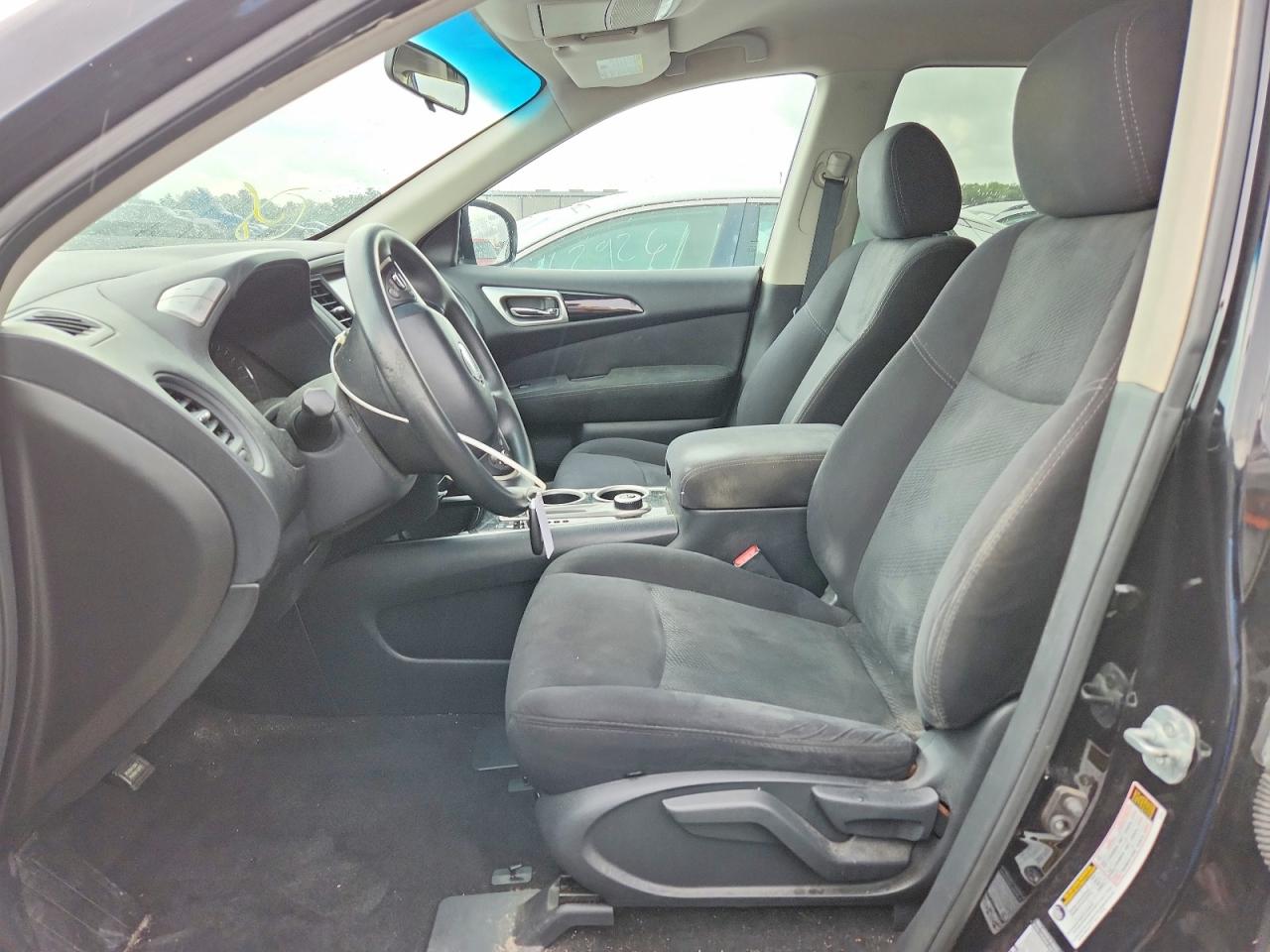 2015 Nissan Pathfinder S Black vin: 5N1AR2MM8FC703710
