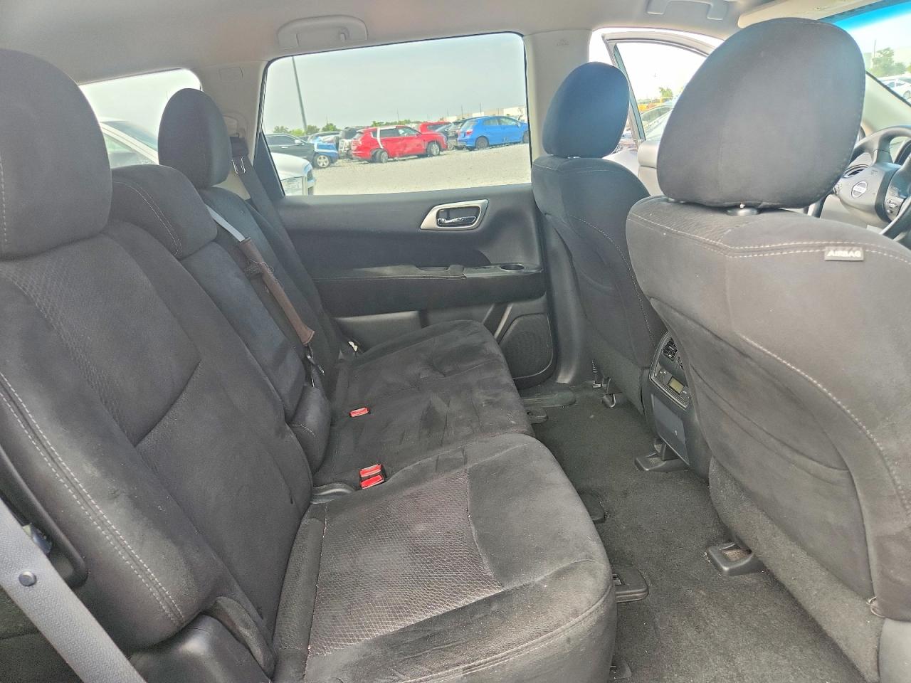 2015 Nissan Pathfinder S Black vin: 5N1AR2MM8FC703710