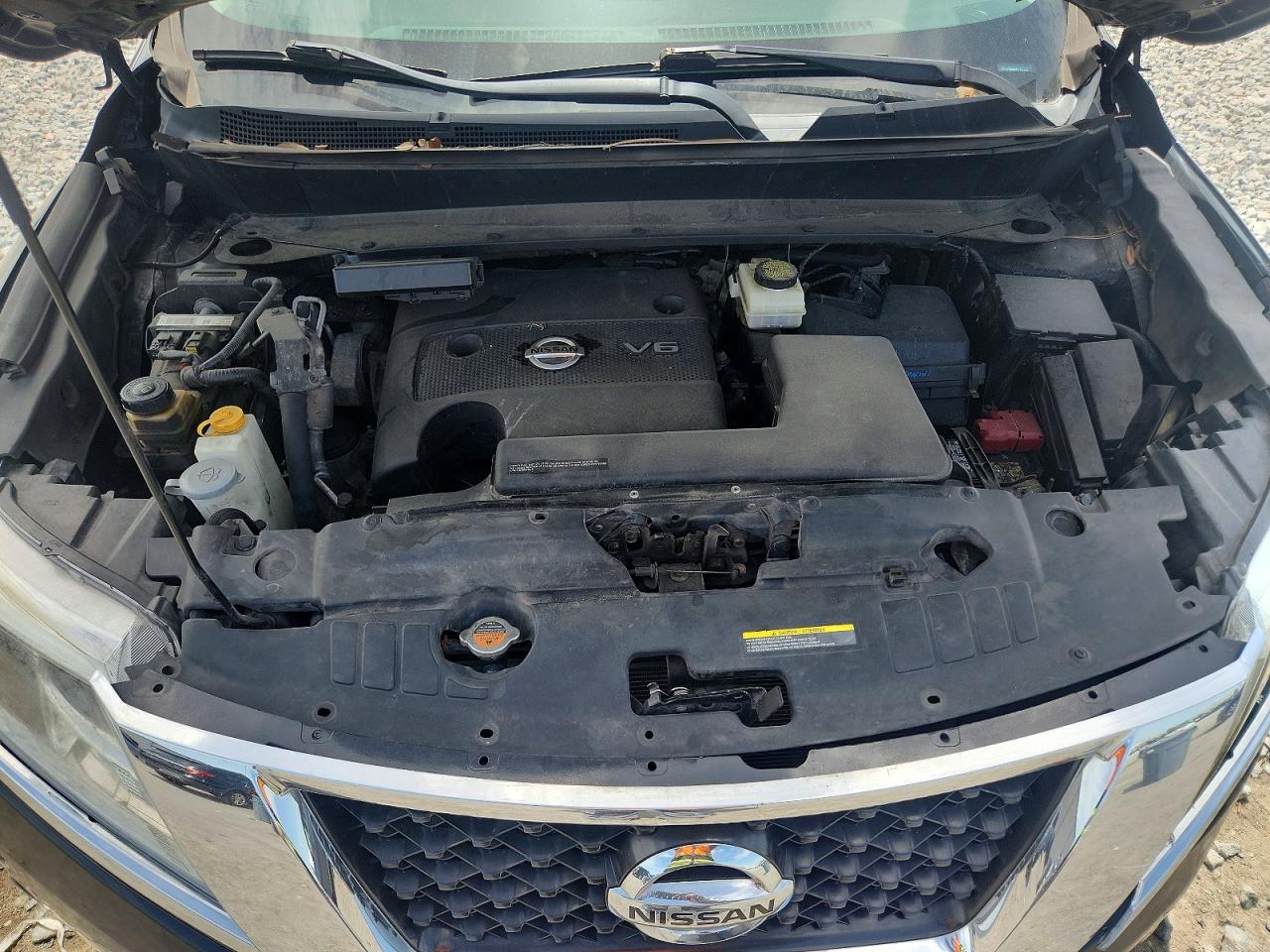2015 Nissan Pathfinder S Black vin: 5N1AR2MM8FC703710
