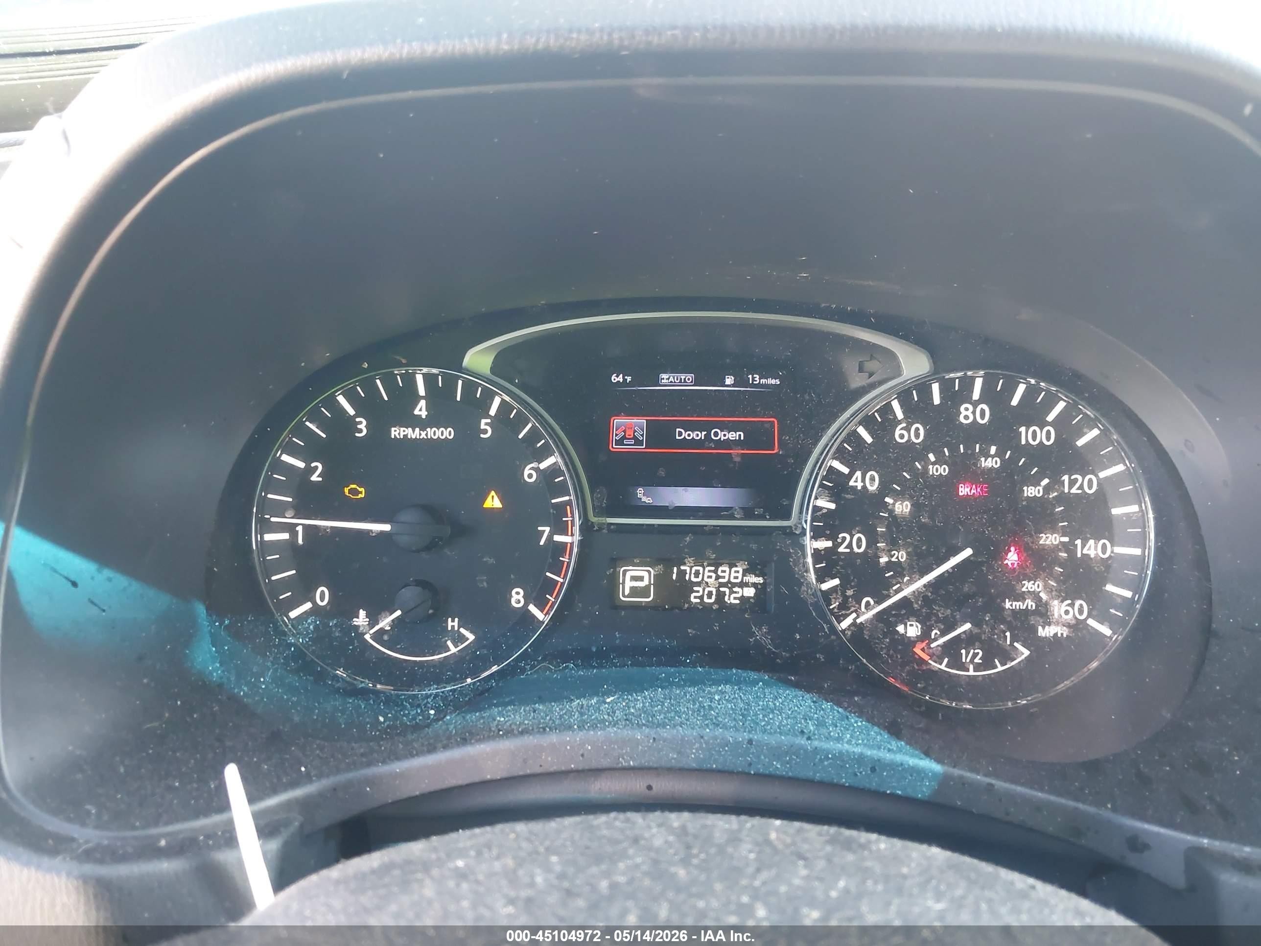 2015 Nissan Pathfinder Sl Black vin: 5N1AR2MM8FC706400