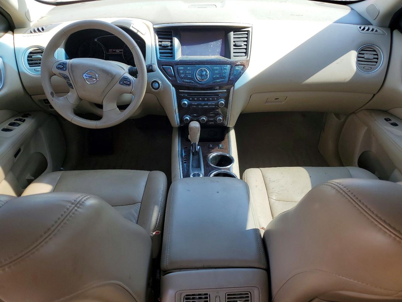 2015 Nissan Pathfinder Sl Burgundy vin: 5N1AR2MM8FC718434