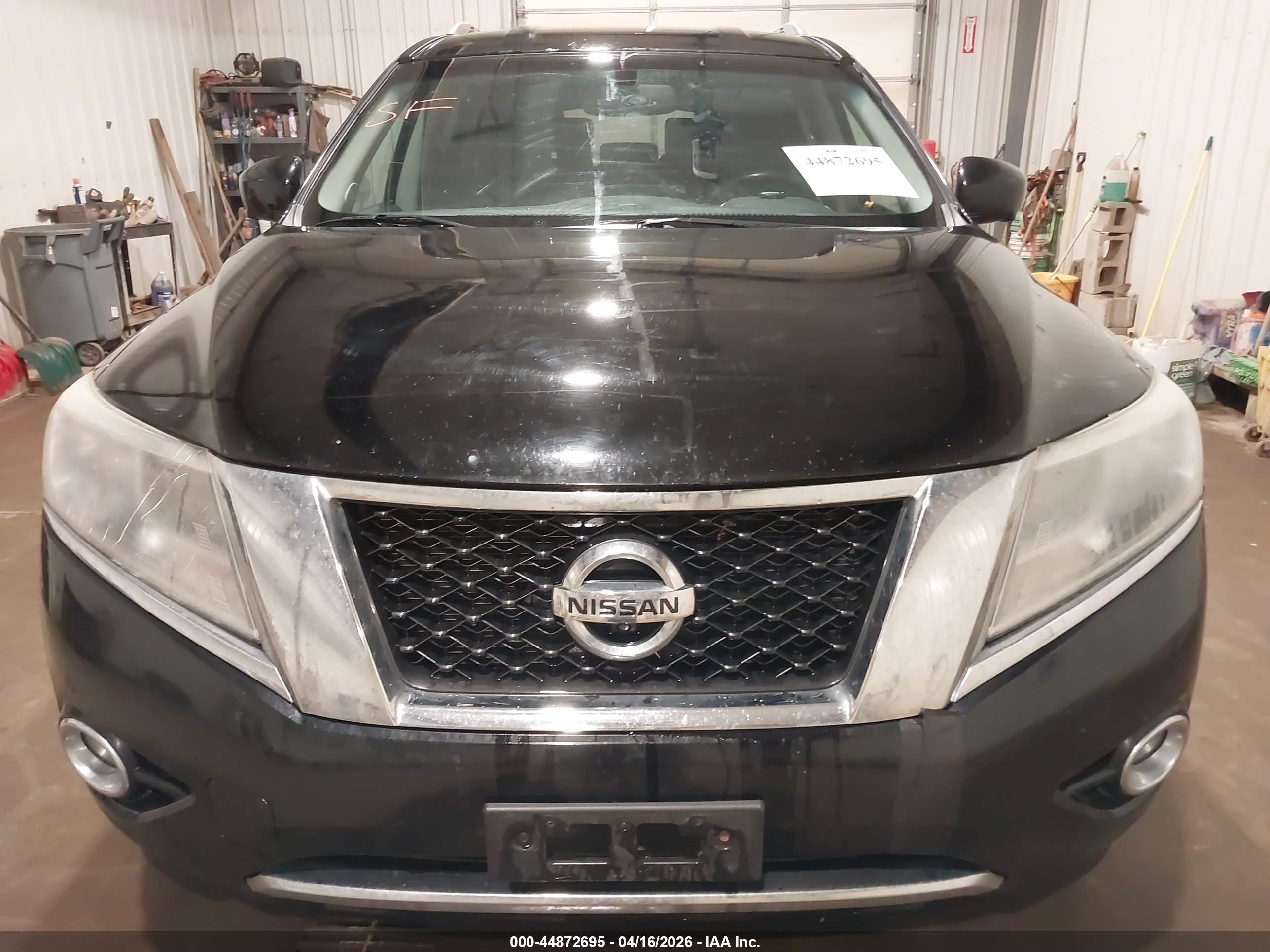 2013 Nissan Pathfinder Platinum/s/sl/sv Черный vin: 5N1AR2MM9DC601619
