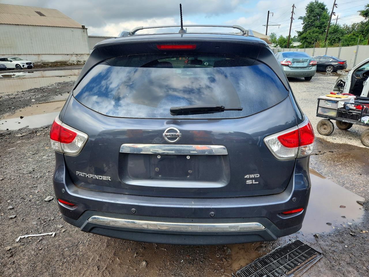 2013 Nissan Pathfinder S Gray vin: 5N1AR2MM9DC616251