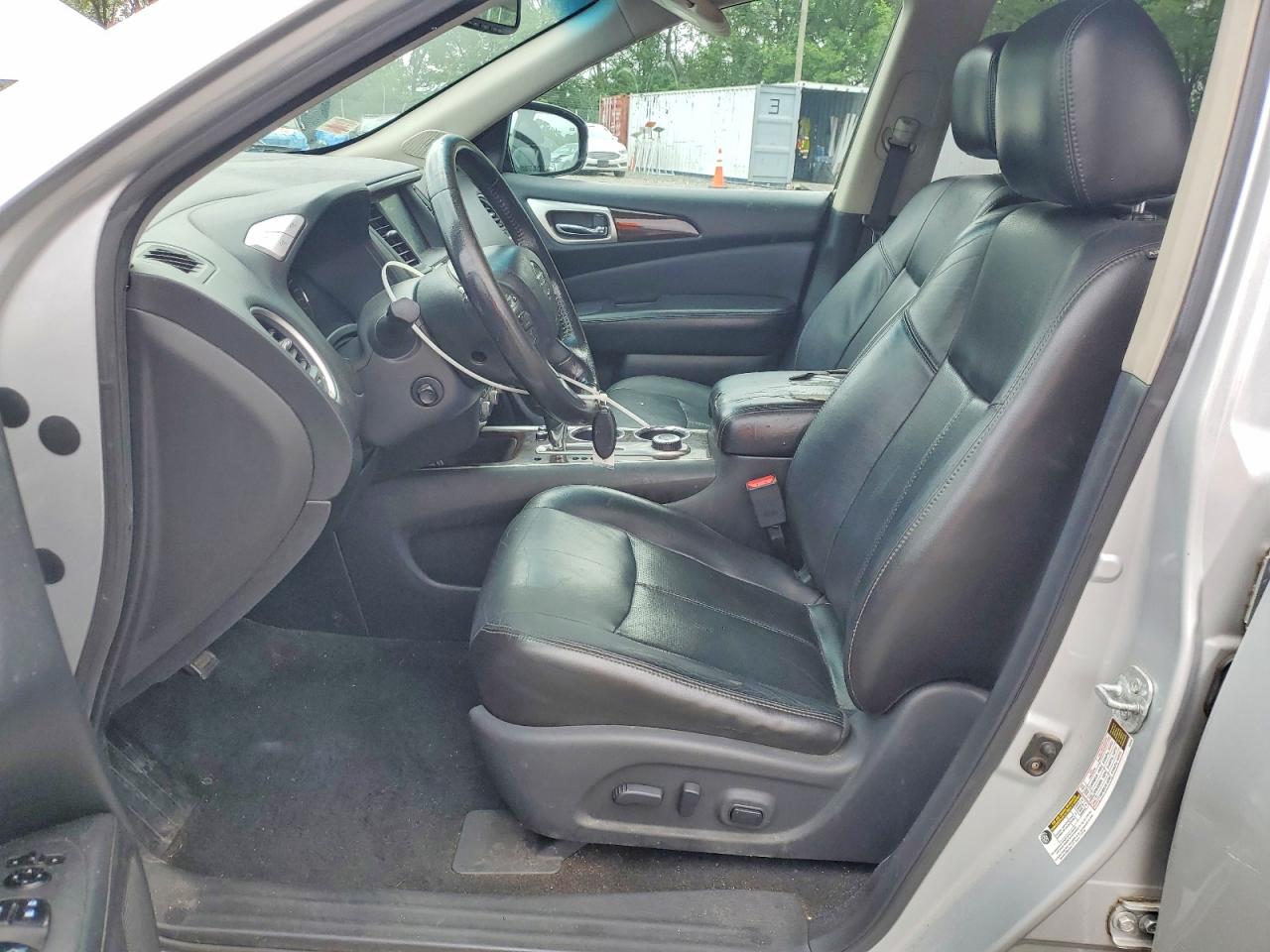 2013 Nissan Pathfinder S Silver vin: 5N1AR2MM9DC617058