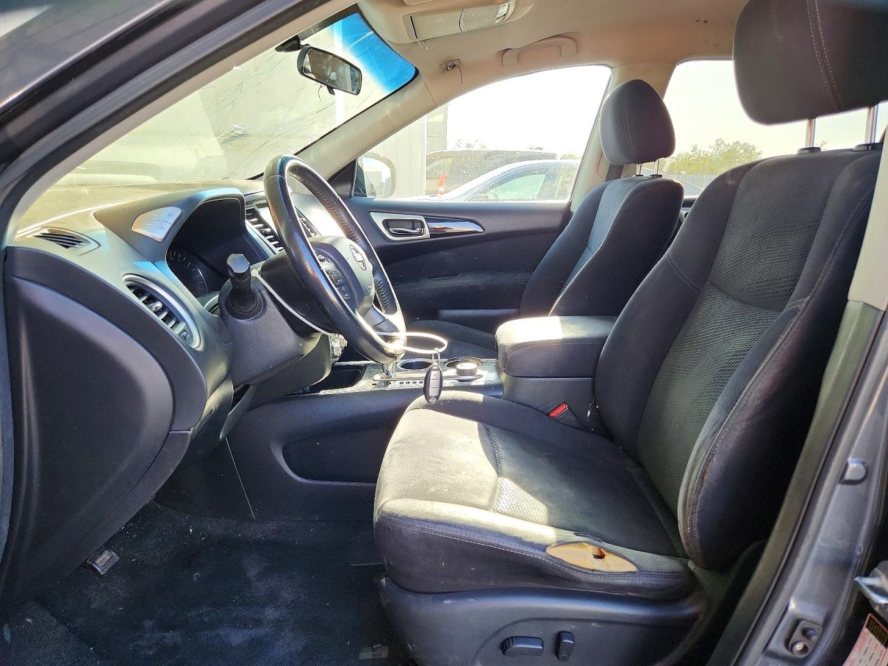 2013 Nissan Pathfinder S Gray vin: 5N1AR2MM9DC623474