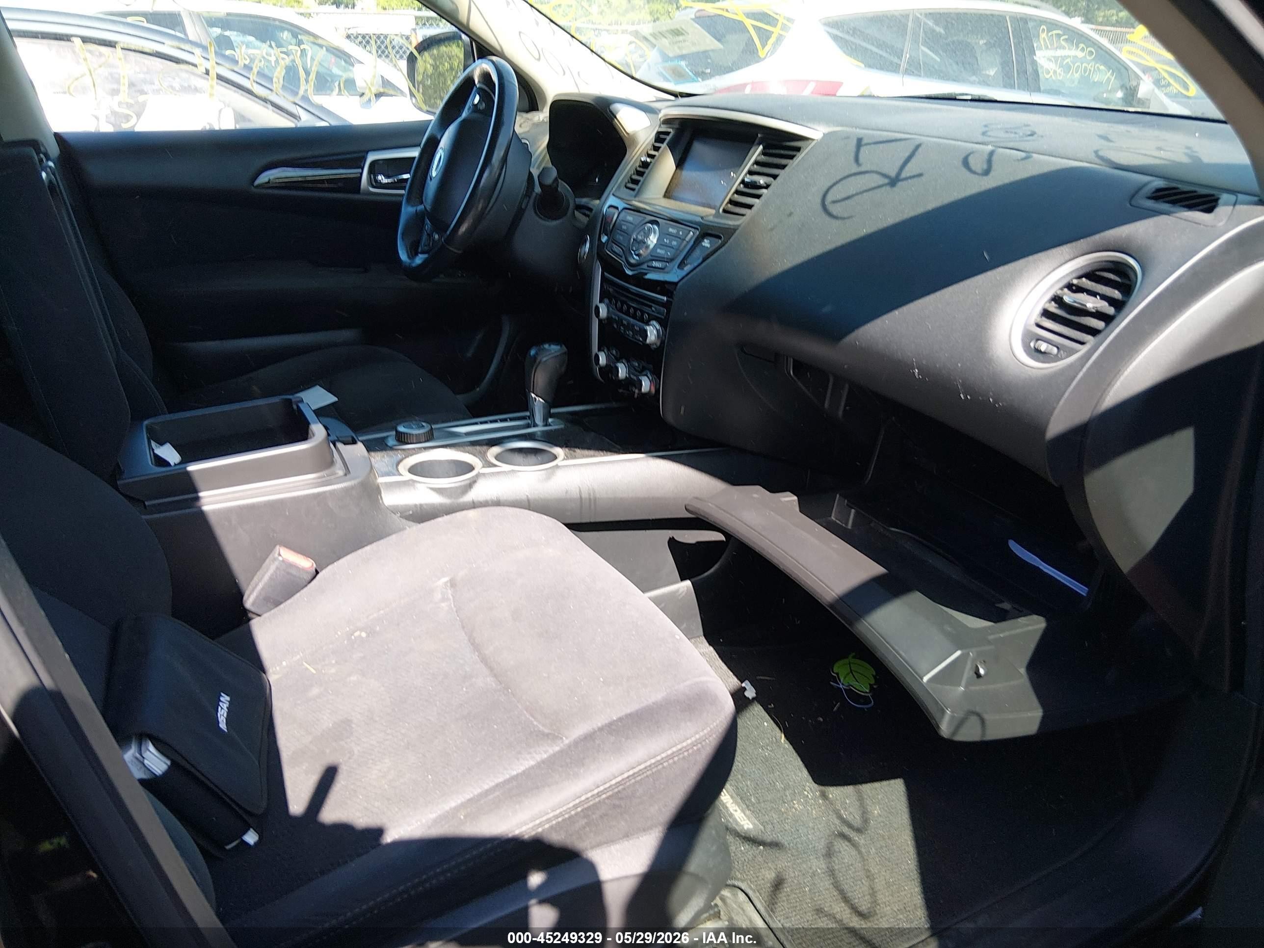 2013 Nissan Pathfinder Sv Черный vin: 5N1AR2MM9DC626665