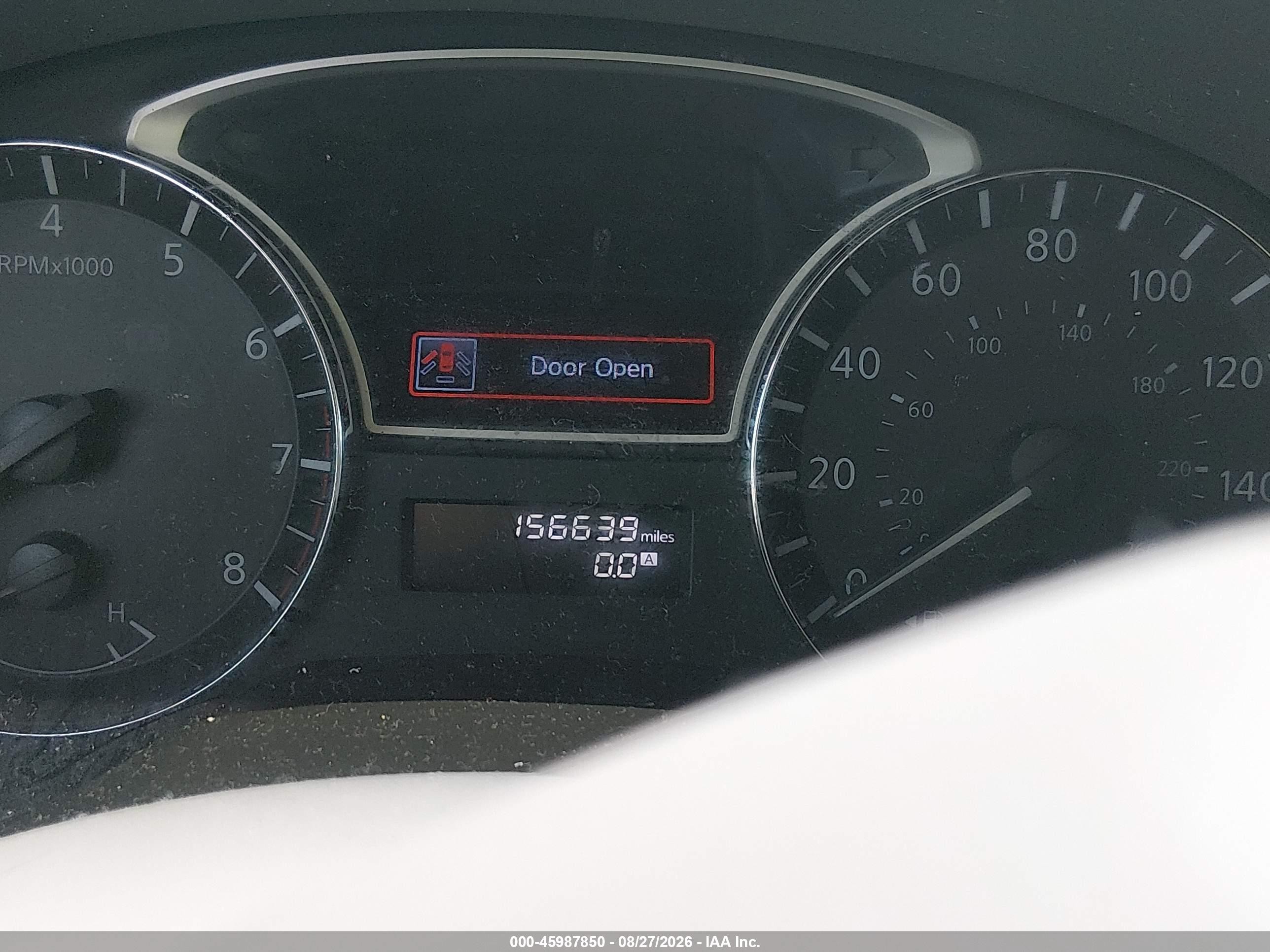 2013 Nissan Pathfinder Platinum White vin: 5N1AR2MM9DC629548