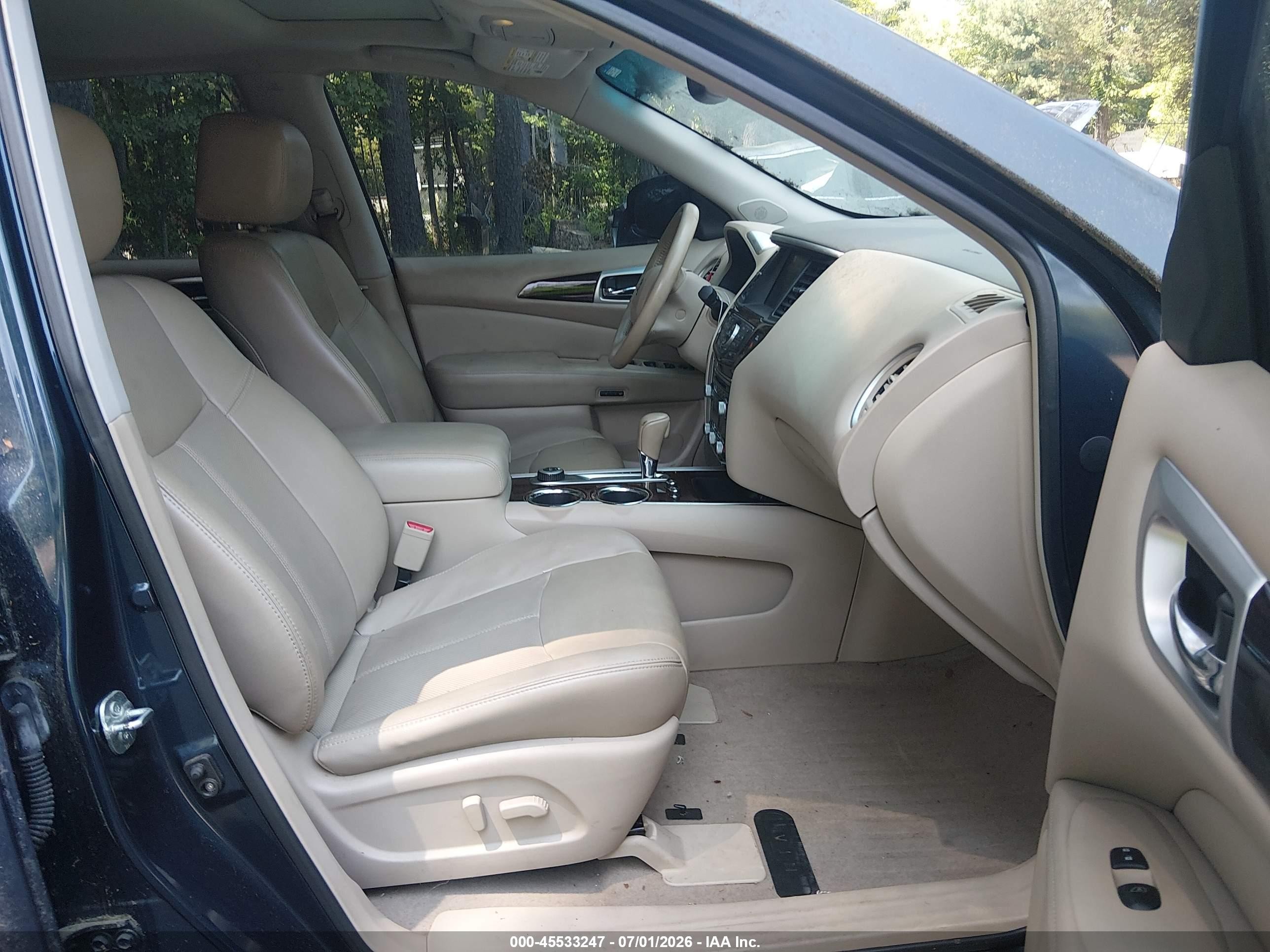 2013 Nissan Pathfinder Platinum Dark Blue vin: 5N1AR2MM9DC638797