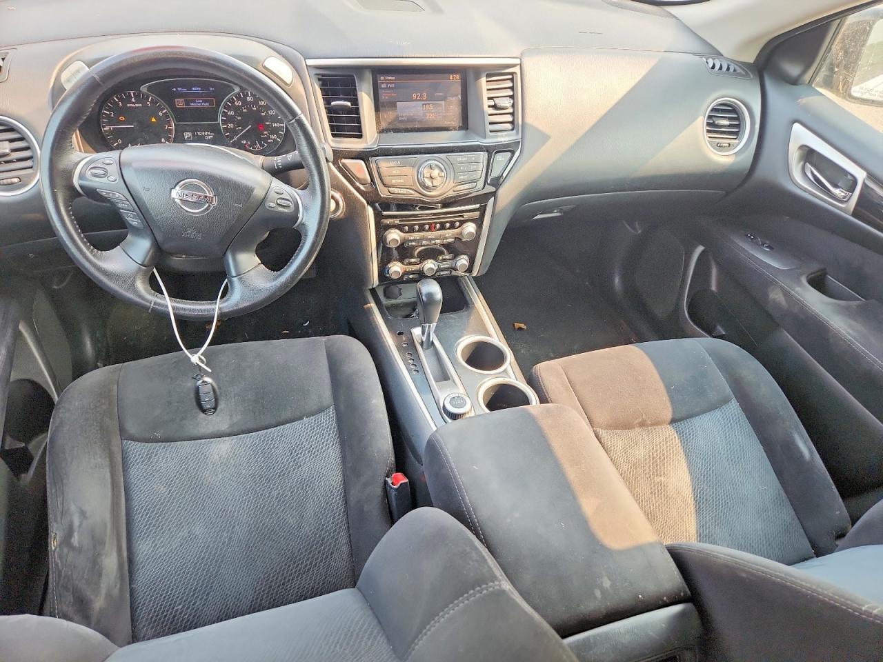 2013 Nissan Pathfinder S Silver vin: 5N1AR2MM9DC681942