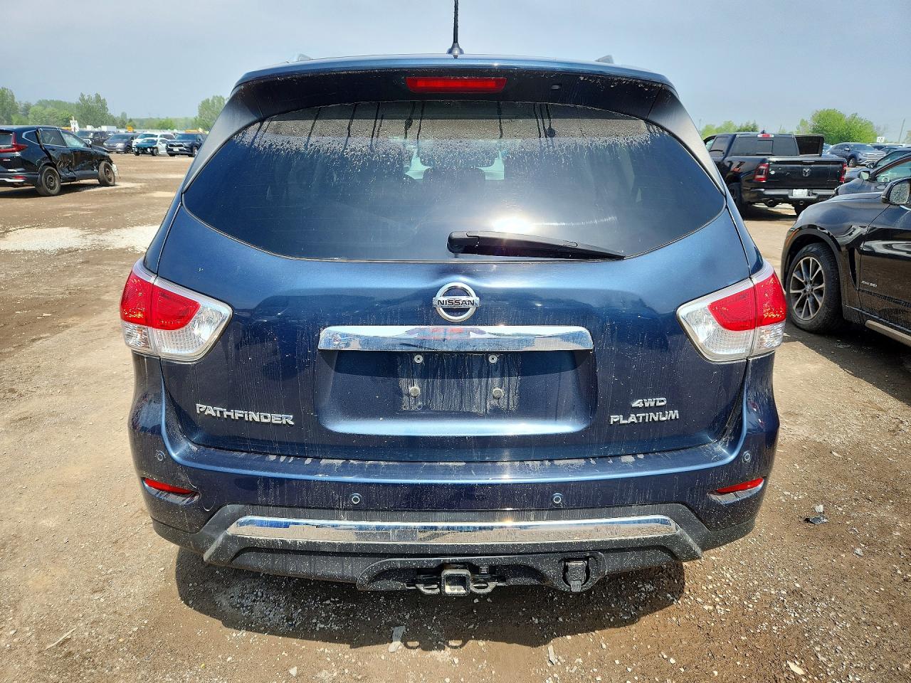2013 Nissan Pathfinder S Blue vin: 5N1AR2MM9DC687546