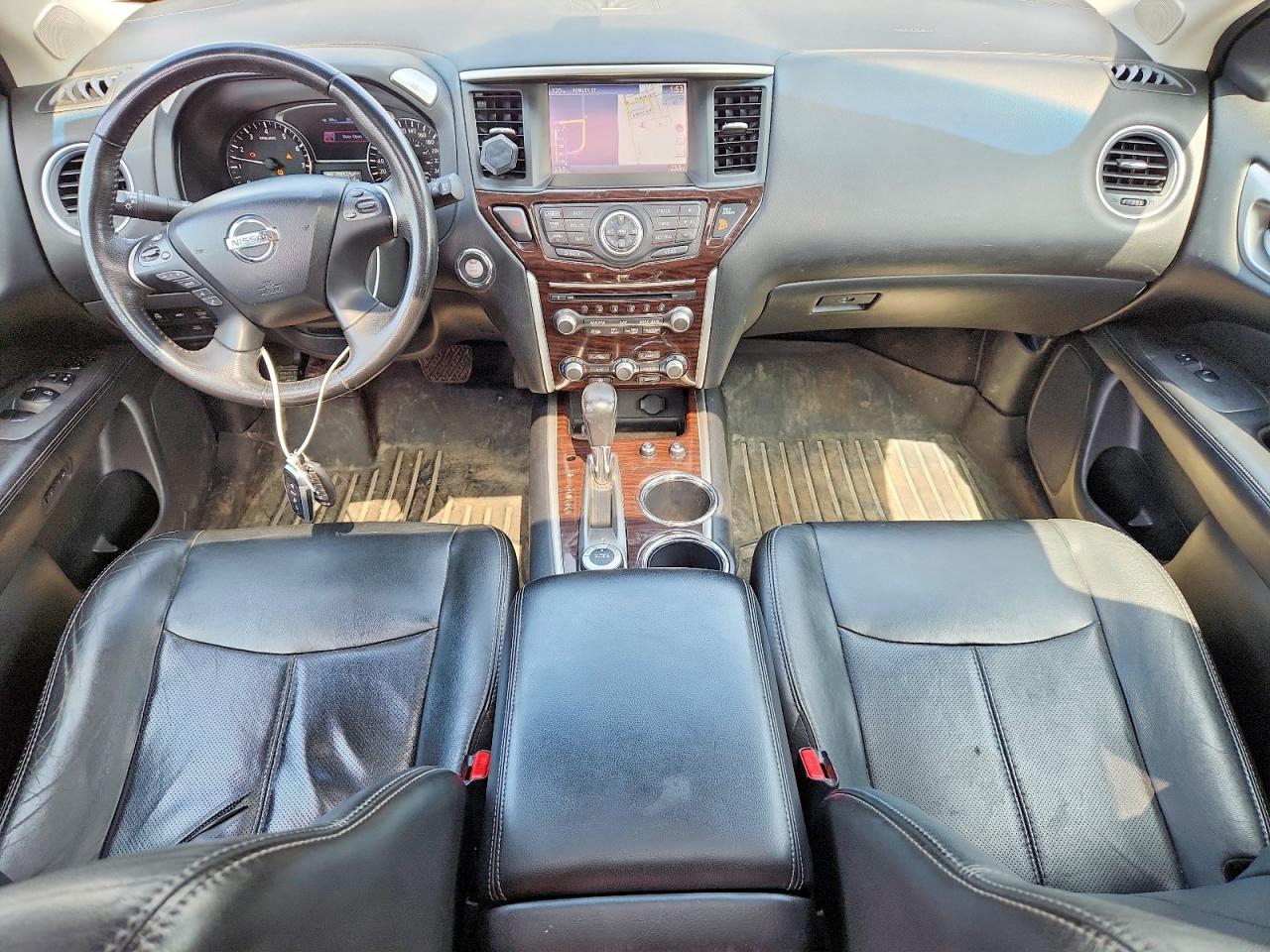 2013 Nissan Pathfinder S Blue vin: 5N1AR2MM9DC687546