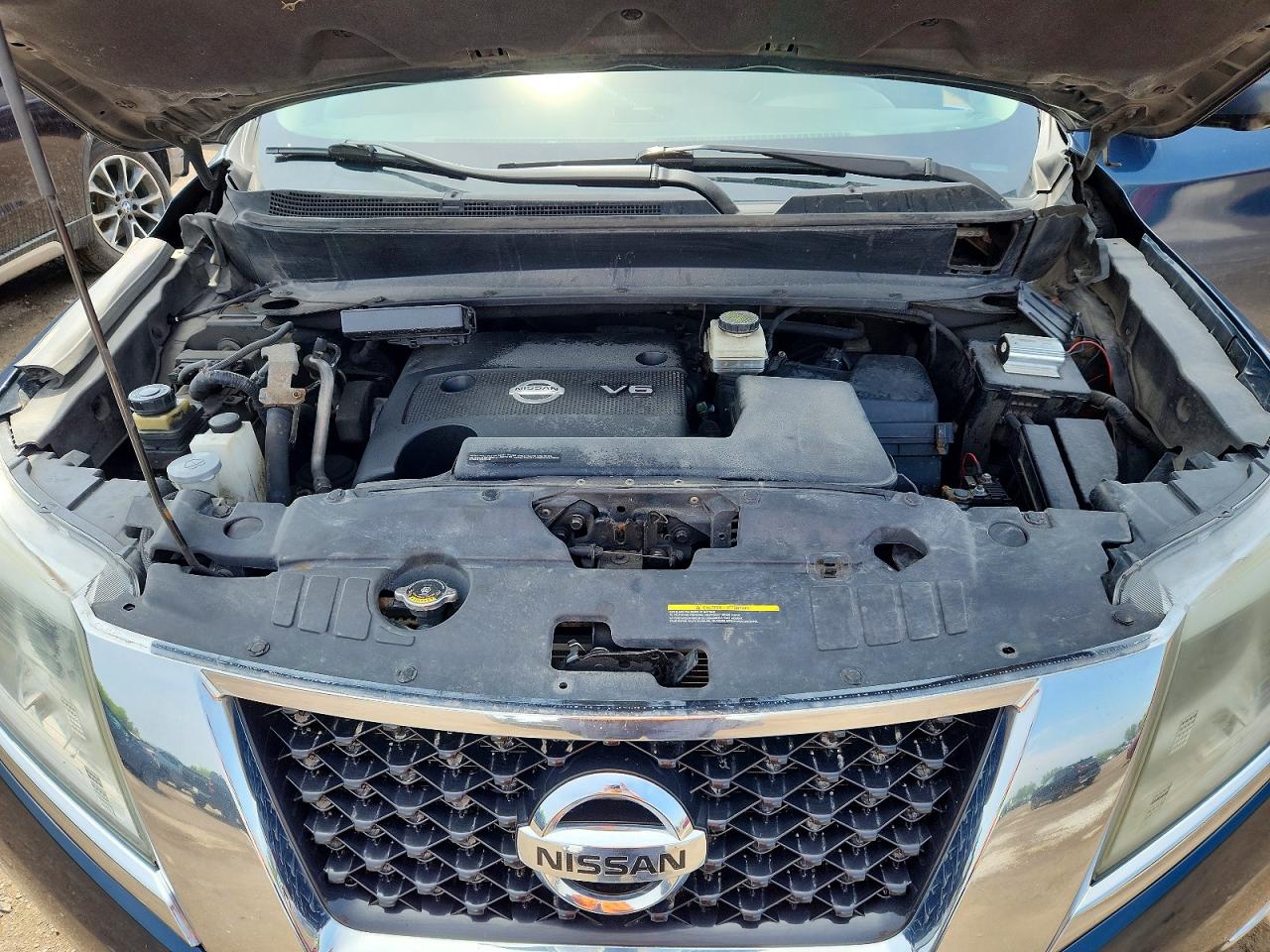 2013 Nissan Pathfinder S Blue vin: 5N1AR2MM9DC687546