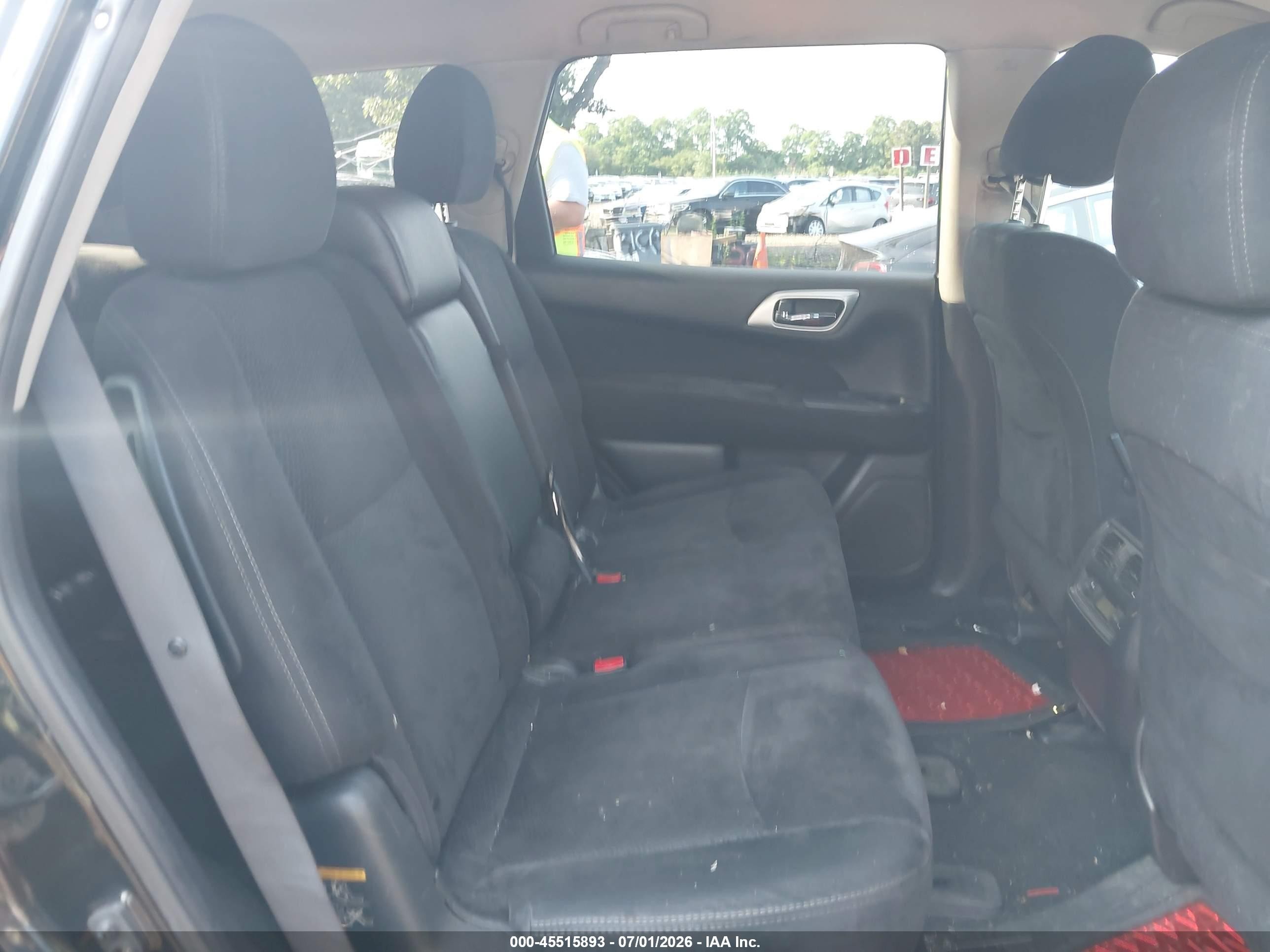 2013 Nissan Pathfinder S Black vin: 5N1AR2MM9DC687997