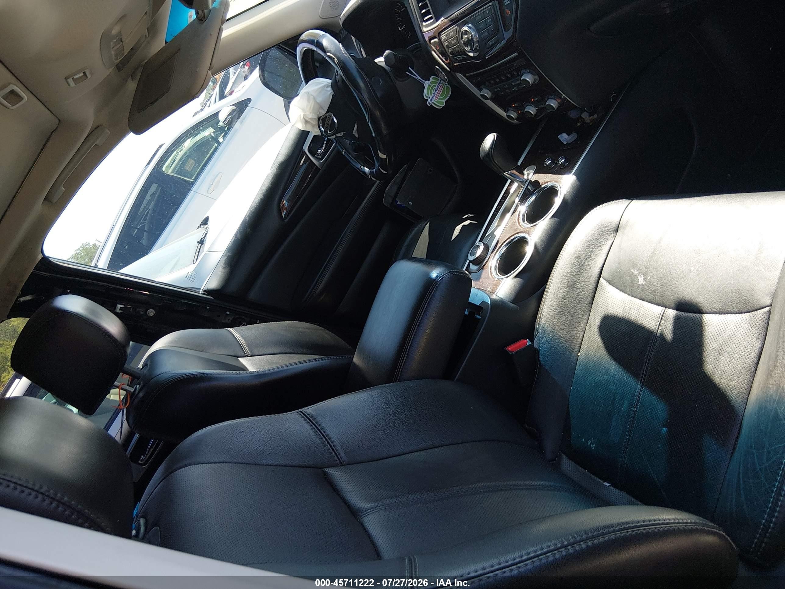2014 Nissan Pathfinder Platinum Black vin: 5N1AR2MM9EC610550
