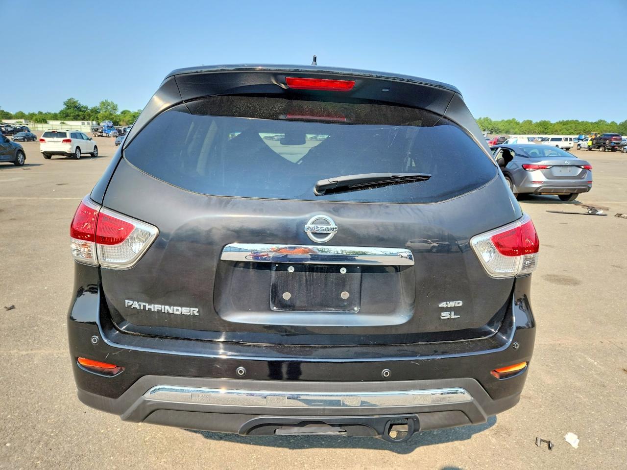 2014 Nissan Pathfinder S Black vin: 5N1AR2MM9EC613299