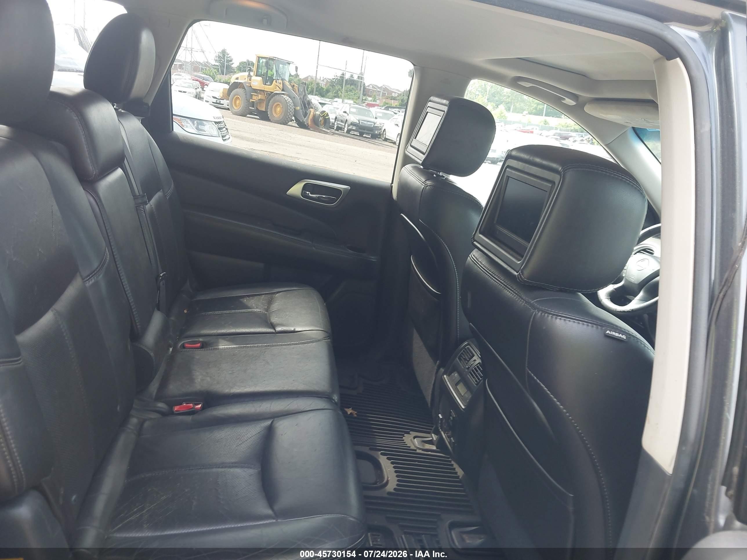 2014 Nissan Pathfinder Platinum Gray vin: 5N1AR2MM9EC625338
