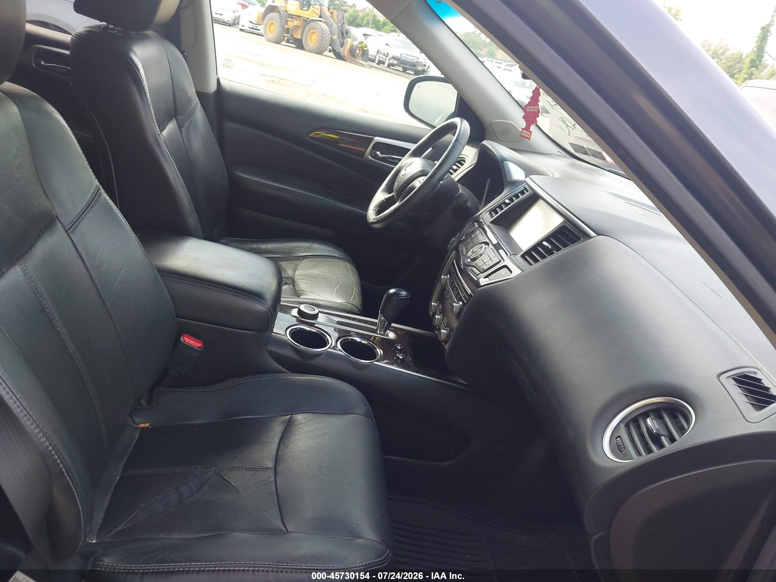 2014 Nissan Pathfinder Platinum Gray vin: 5N1AR2MM9EC625338