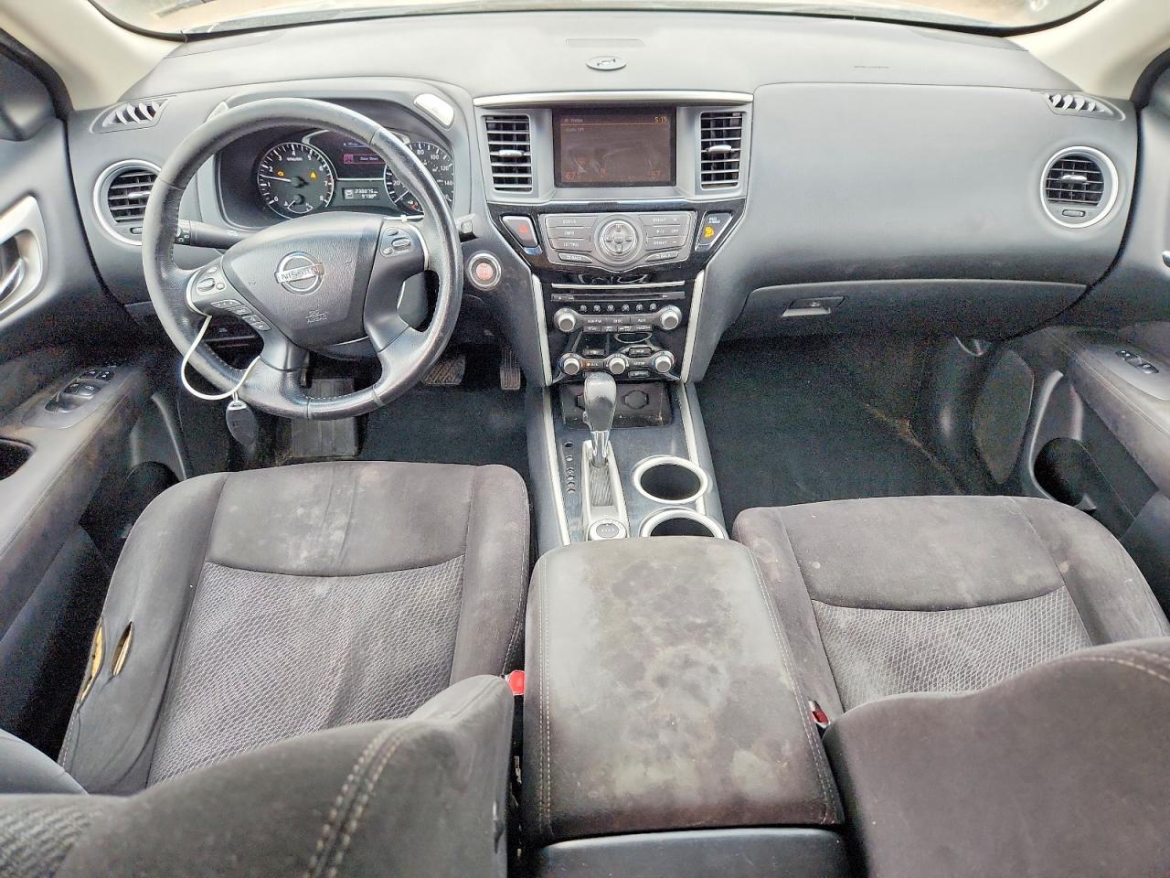 2014 Nissan Pathfinder Sv Синий vin: 5N1AR2MM9EC628630