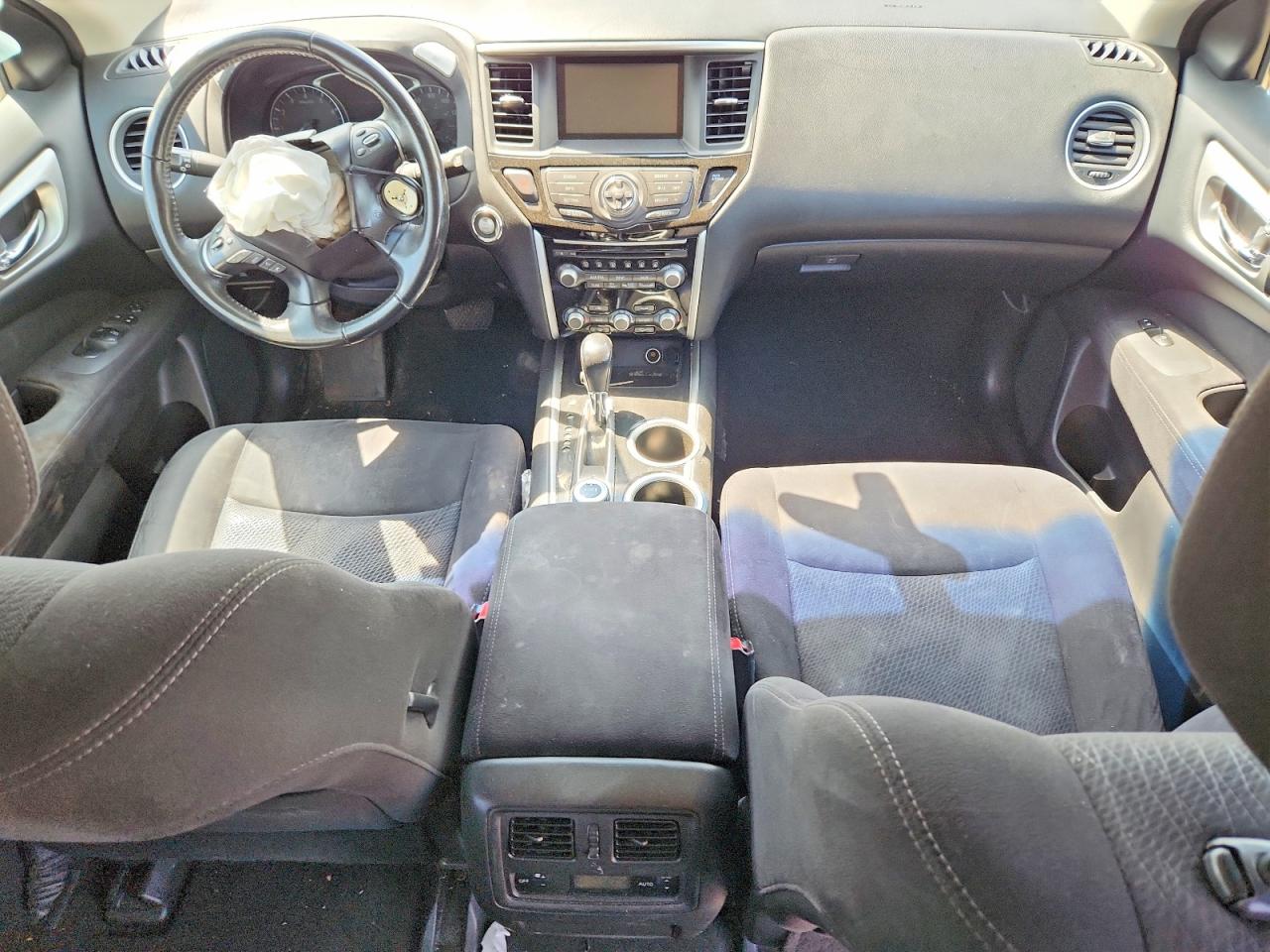 2014 Nissan Pathfinder Sv Gray vin: 5N1AR2MM9EC633973