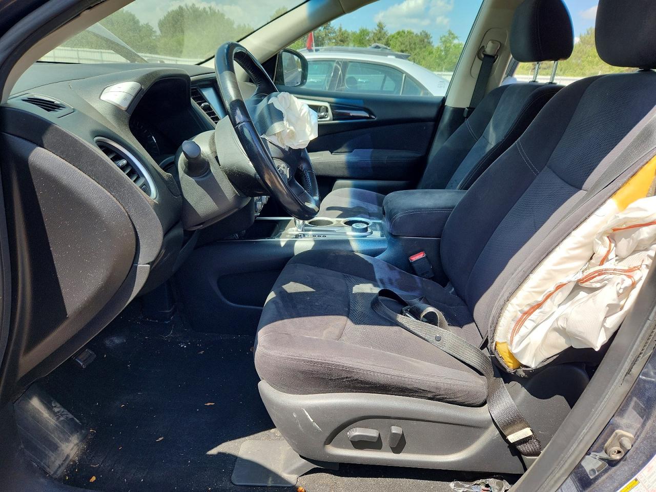 2014 Nissan Pathfinder Sv Gray vin: 5N1AR2MM9EC633973