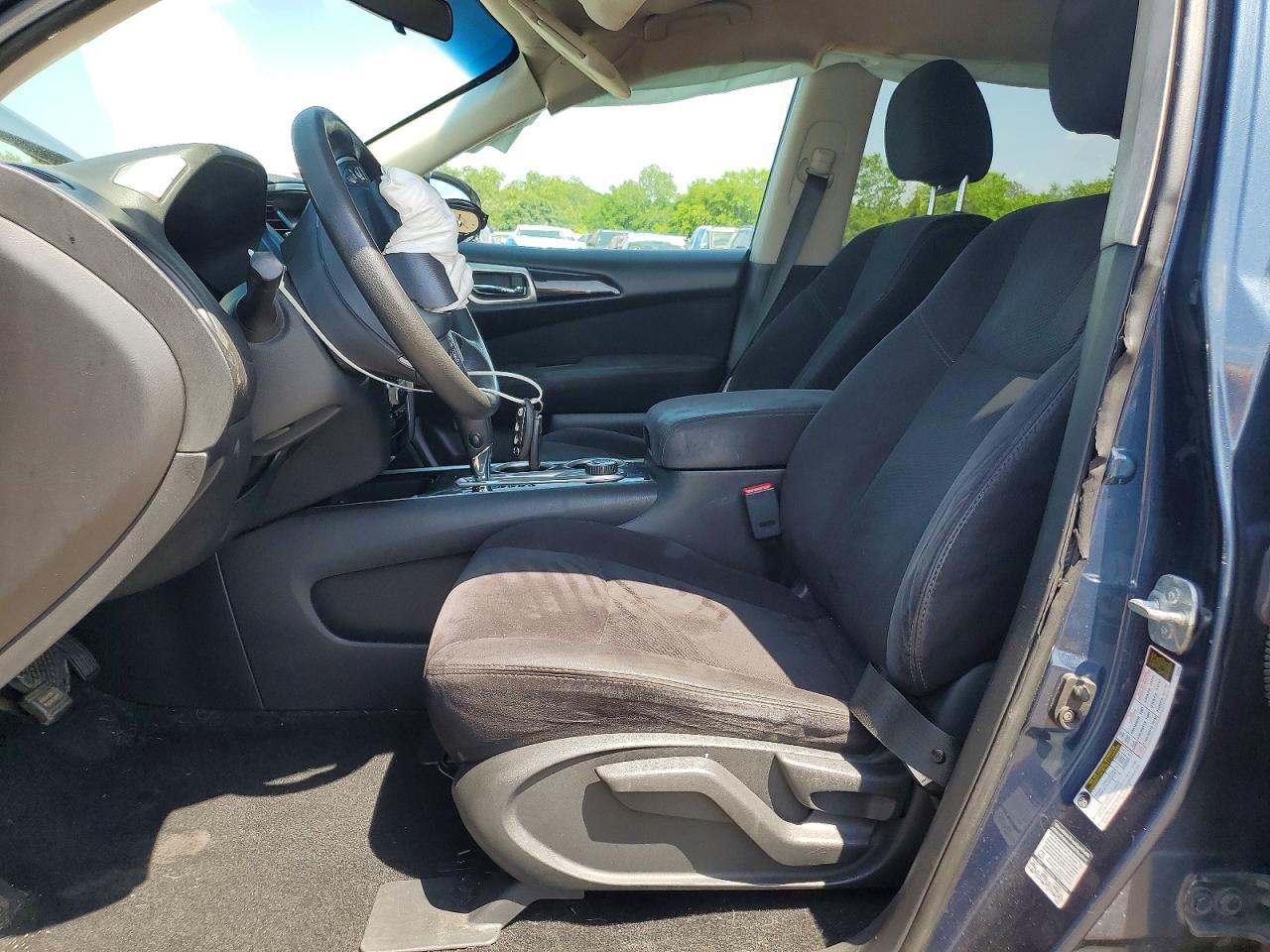 2014 Nissan Pathfinder S Blue vin: 5N1AR2MM9EC636484