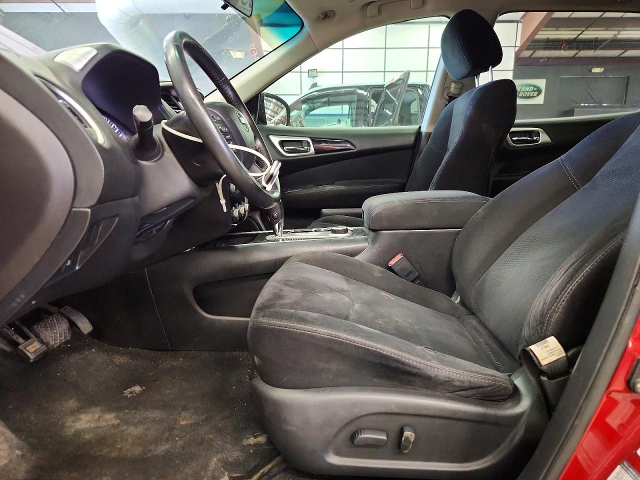2014 Nissan Pathfinder Sv Red vin: 5N1AR2MM9EC656556
