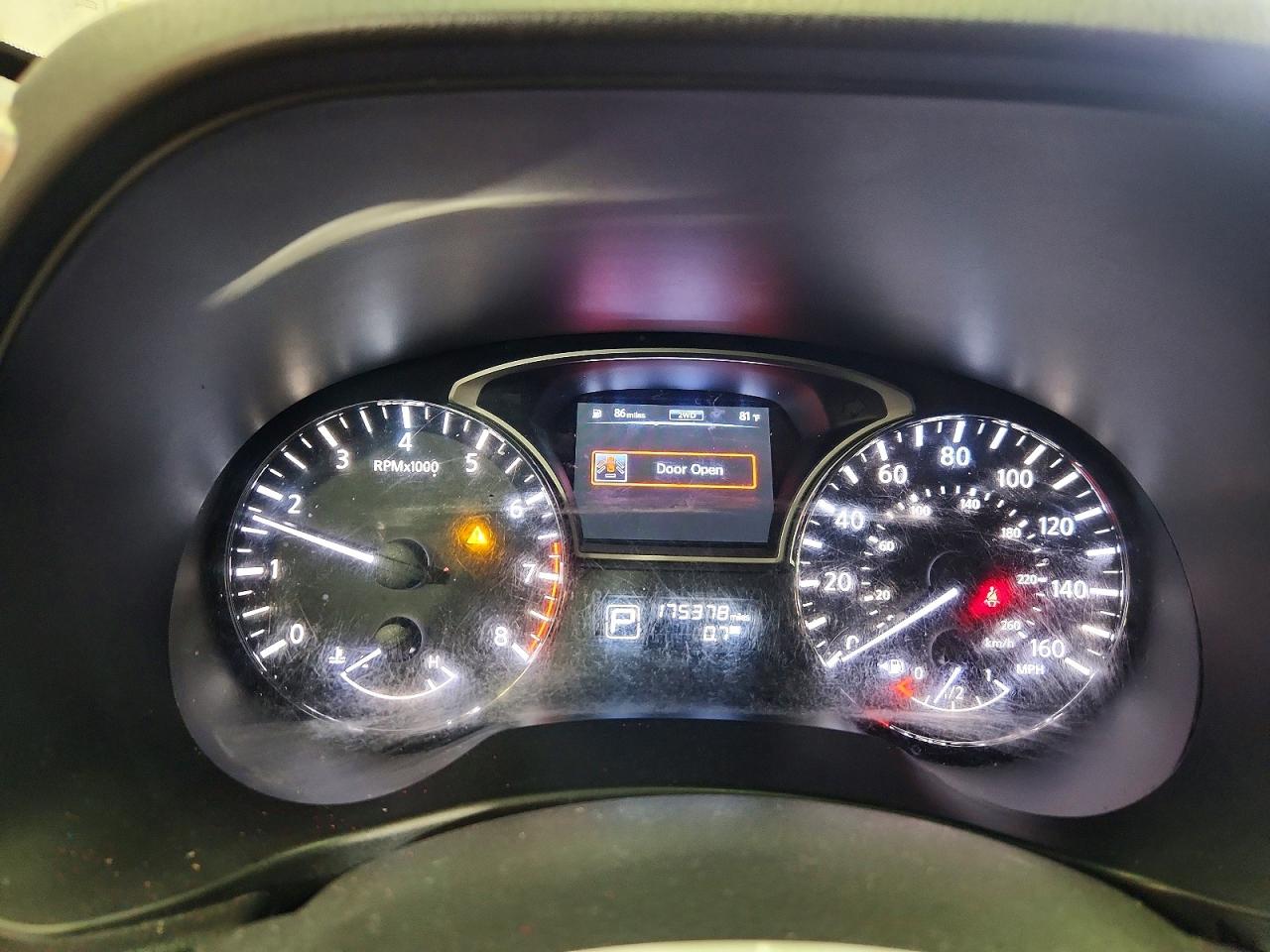 2014 Nissan Pathfinder Sv Red vin: 5N1AR2MM9EC656556