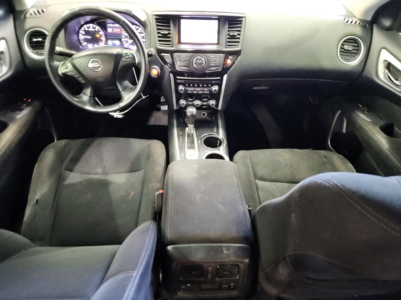 2014 Nissan Pathfinder Sv Red vin: 5N1AR2MM9EC656556