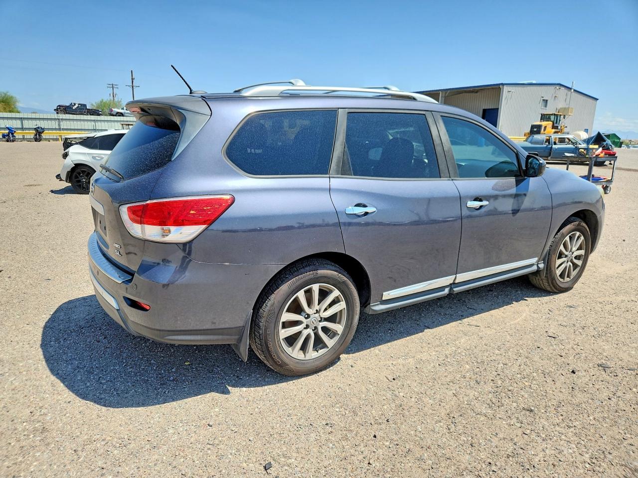 2014 Nissan Pathfinder Sl Charcoal vin: 5N1AR2MM9EC677326
