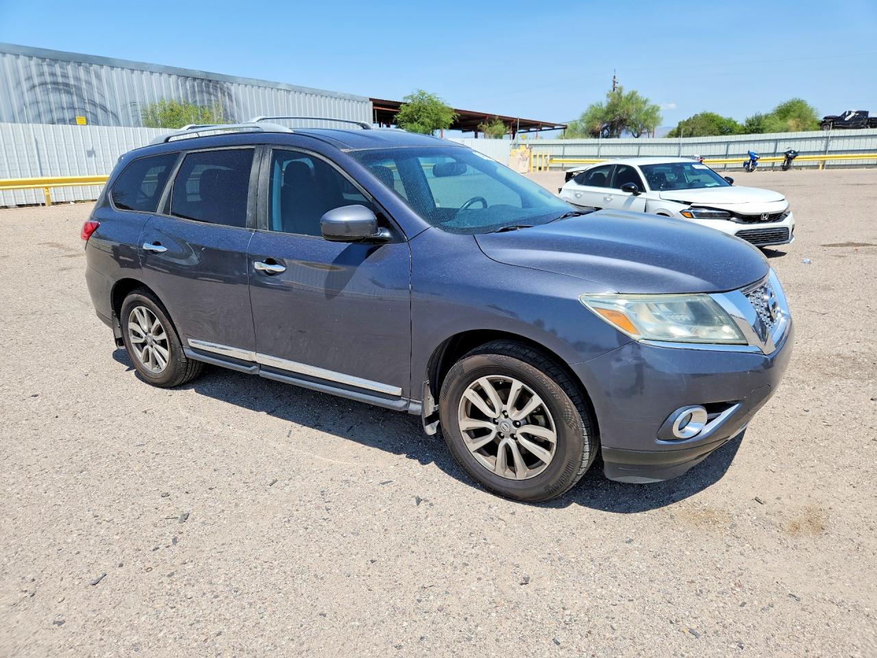 2014 Nissan Pathfinder Sl Charcoal vin: 5N1AR2MM9EC677326
